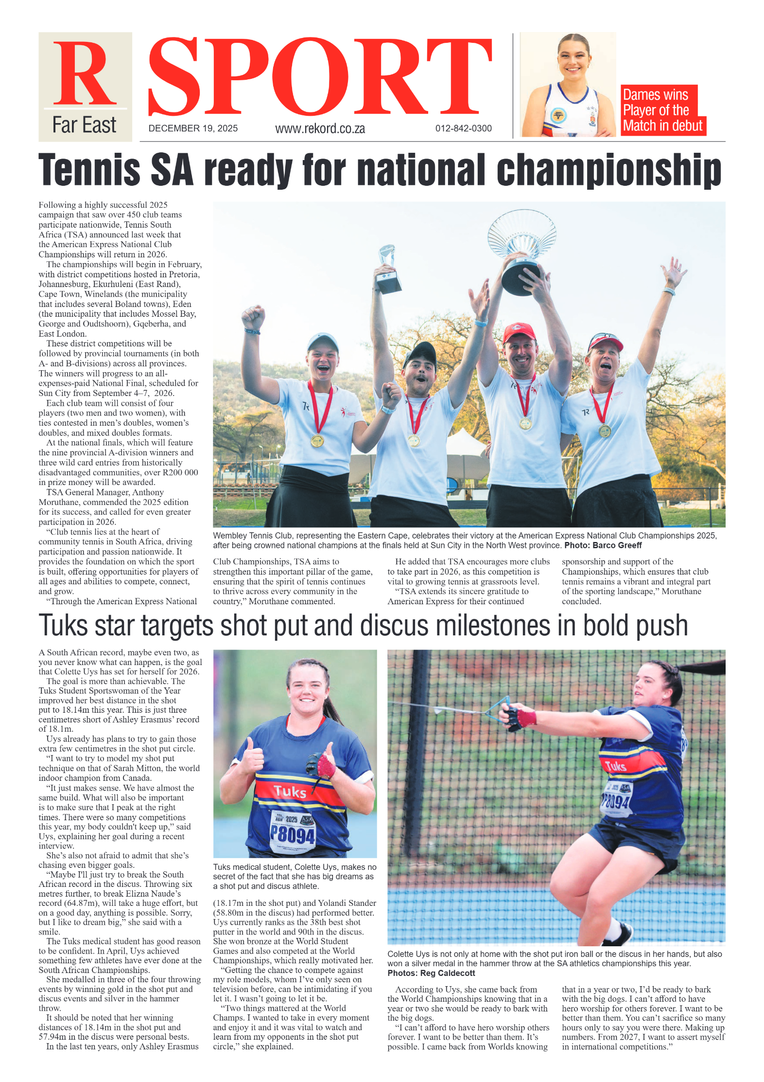 Rekord Far East 19 December 2025 page 10