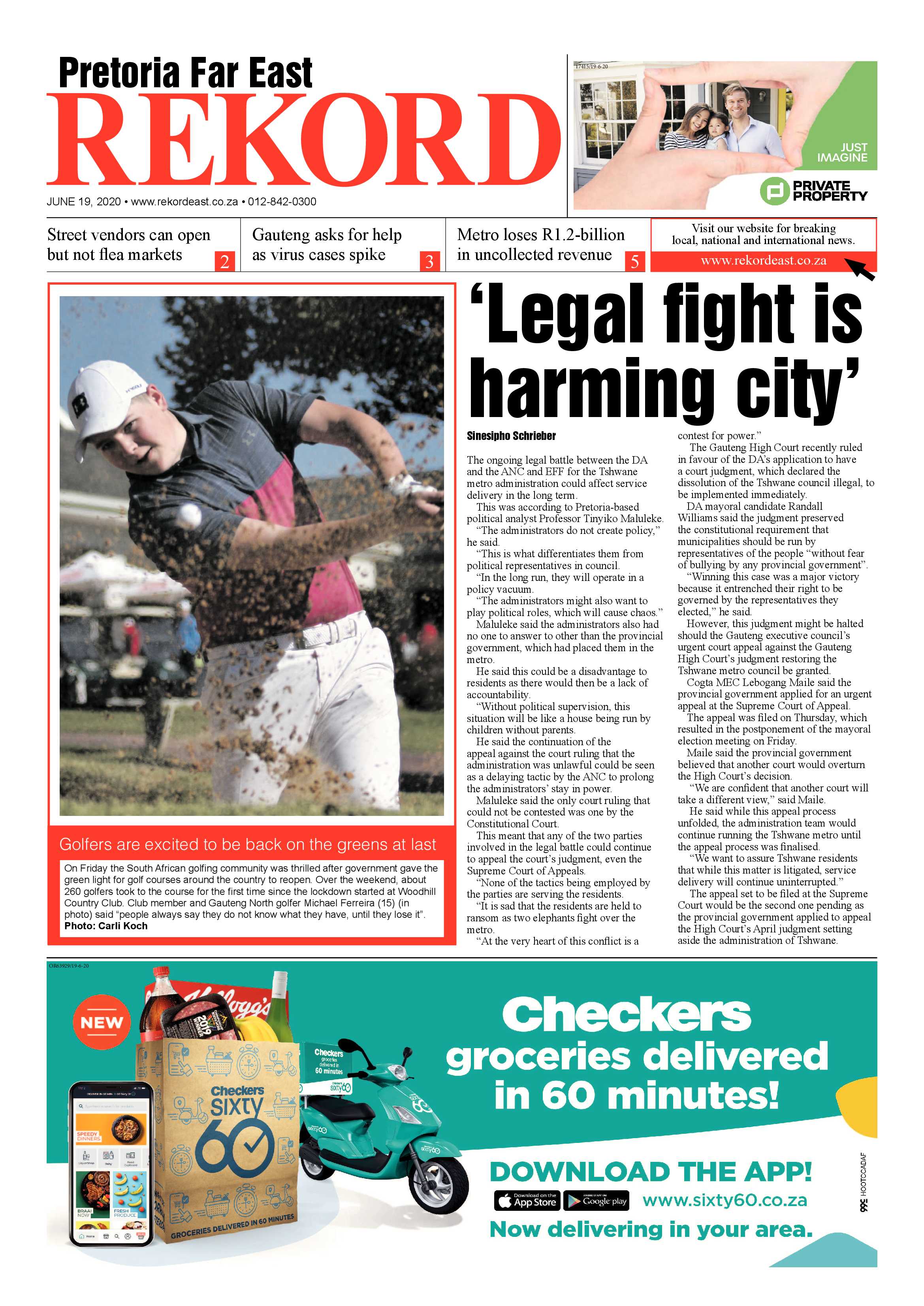 Rekord Far East 19 June 2020 page 1