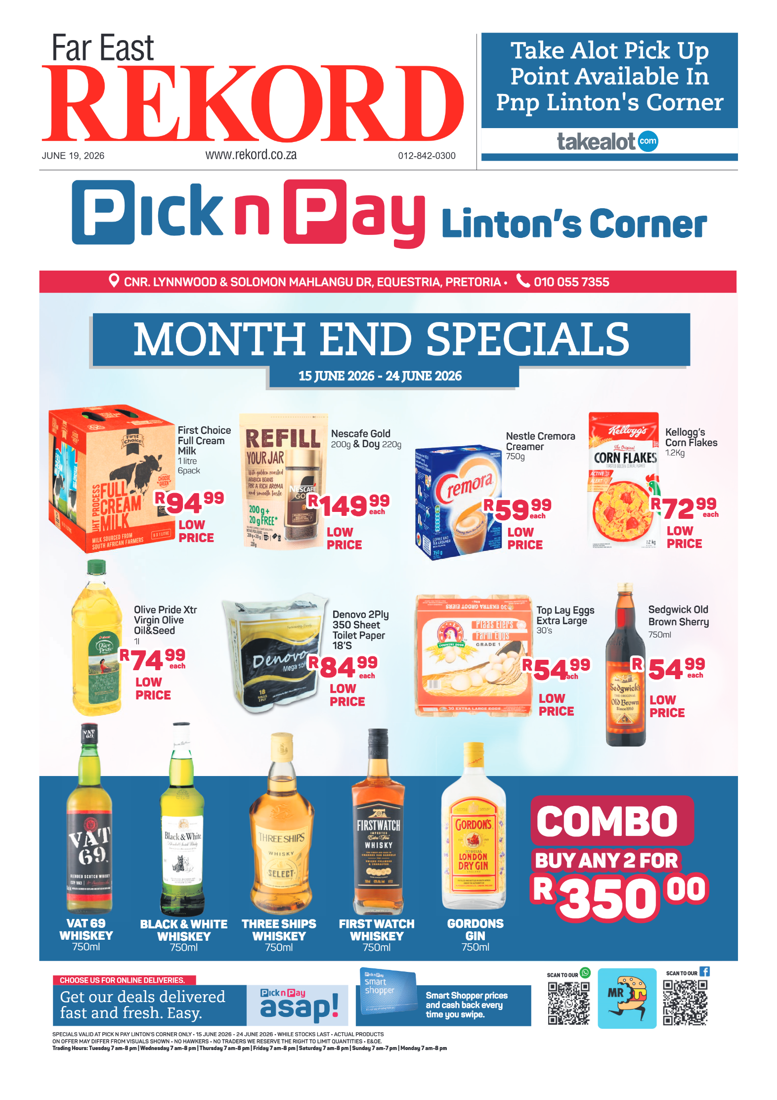 Rekord Far East 19 June 2026 page 1