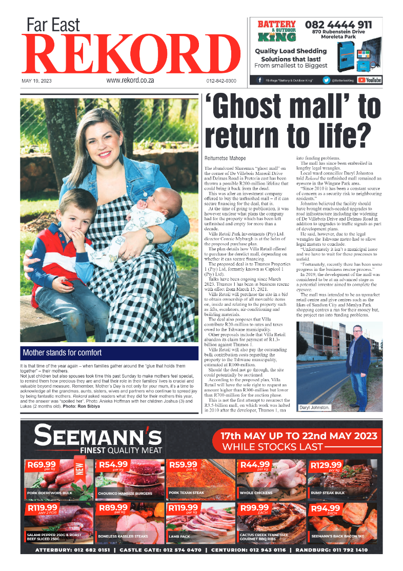 Rekord Far East 19 May 2023 page 1