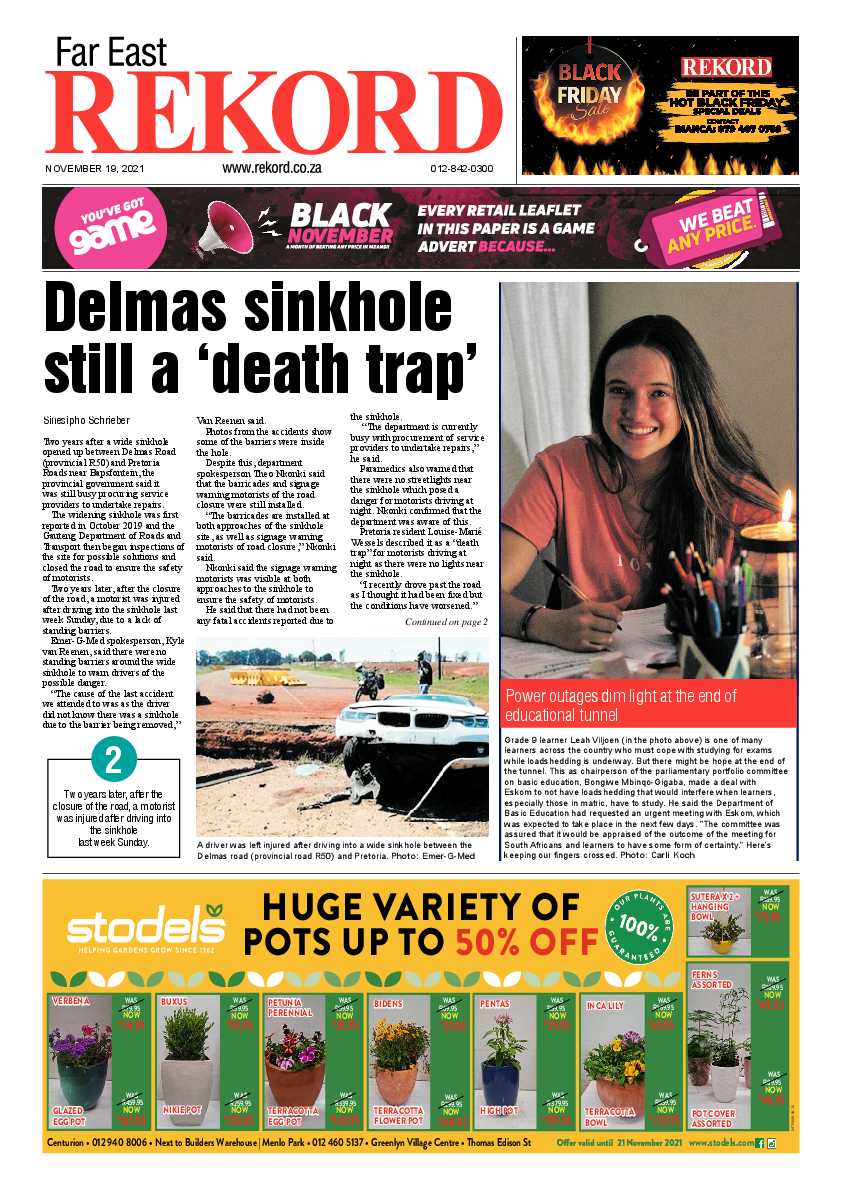 Rekord Far East 19 November 2021 page 1