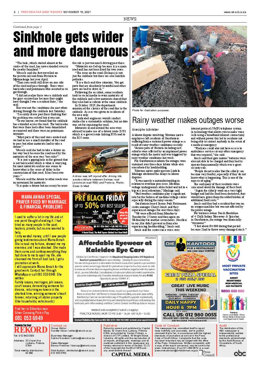 Rekord Far East 19 November 2021 page 2