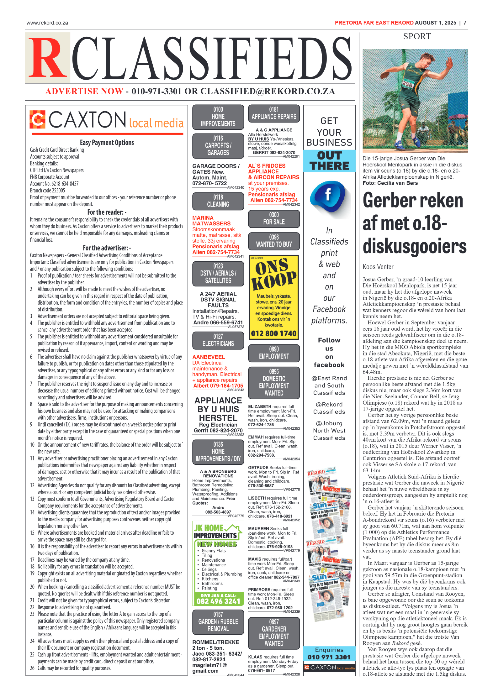 Rekord Far East 1 August 2025 page 7