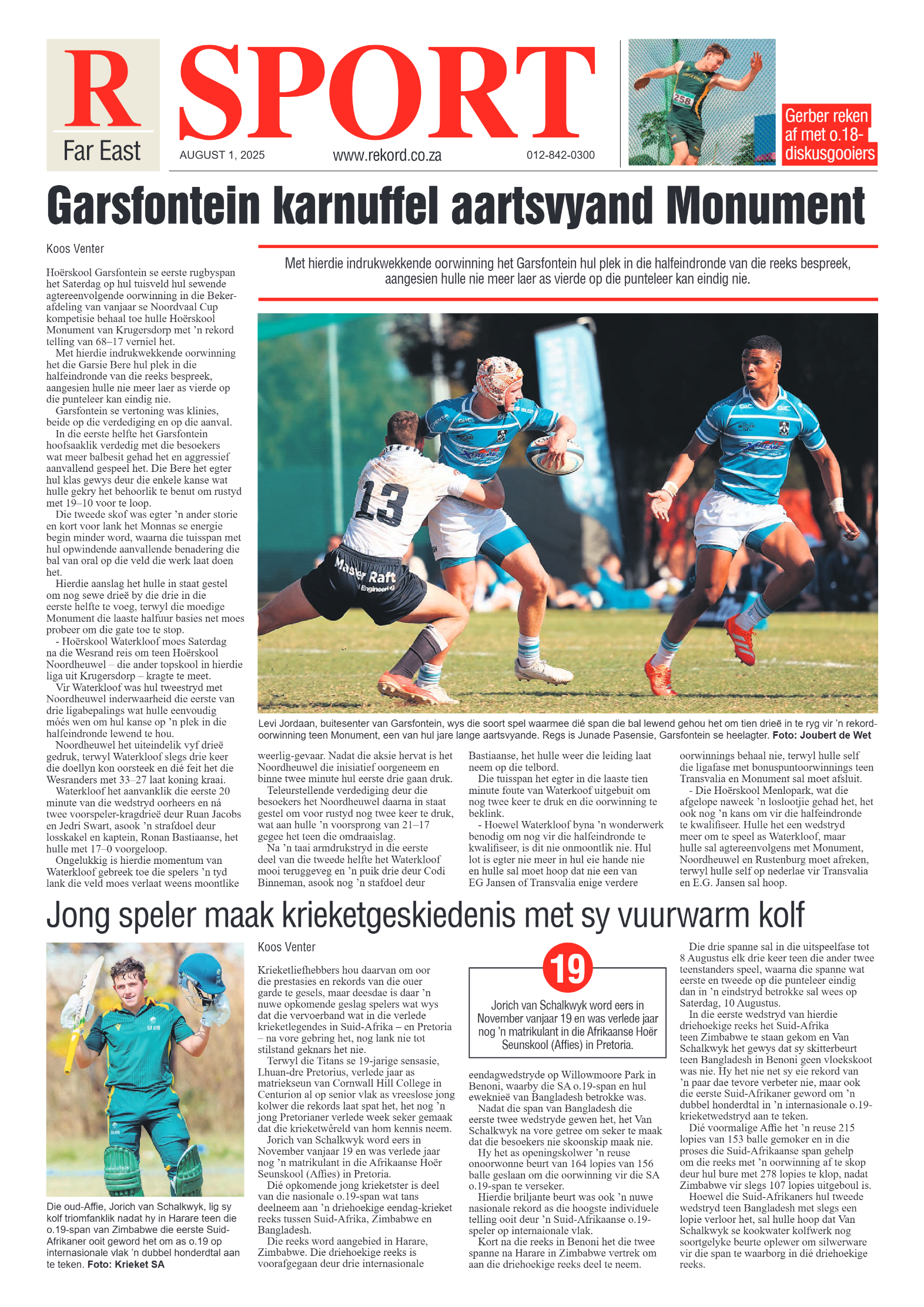 Rekord Far East 1 August 2025 page 8