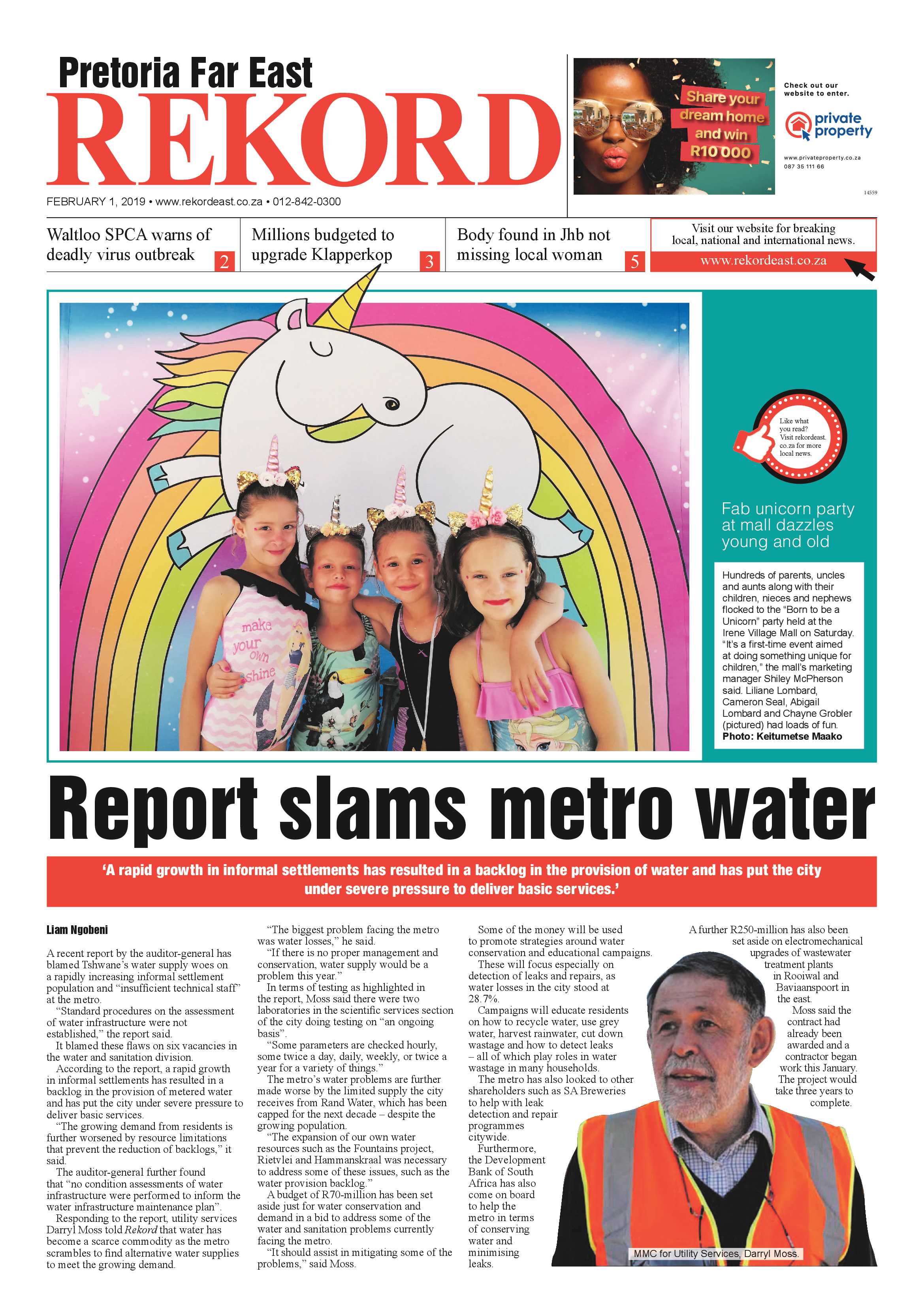 Rekord Far East 1 February 2019 page 1