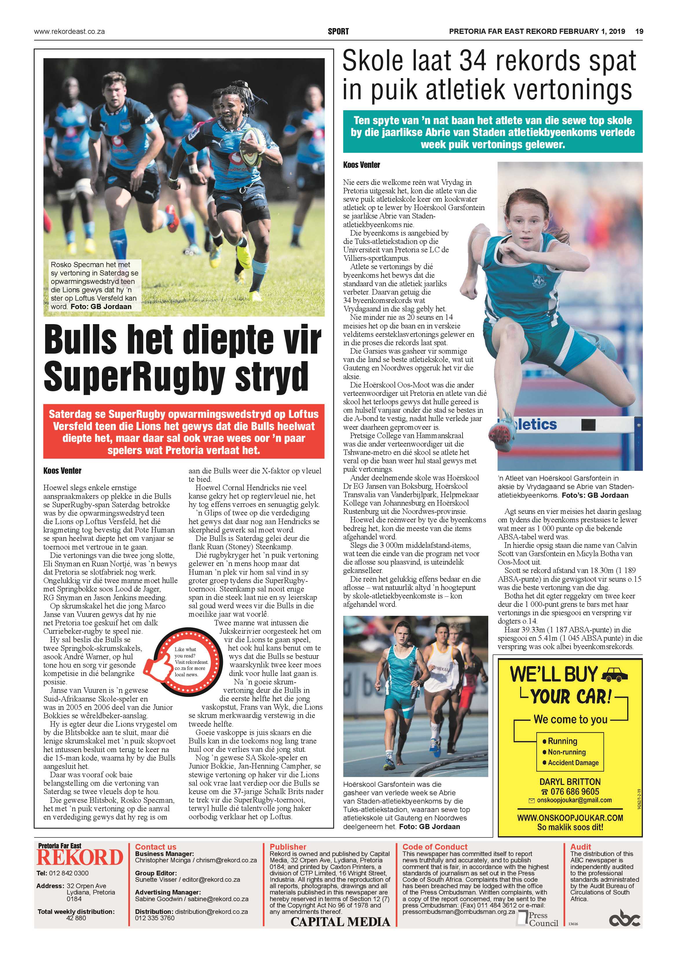 Rekord Far East 1 February 2019 page 19