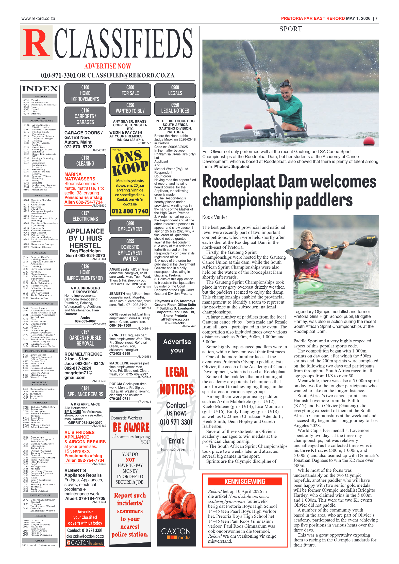 Rekord Far East 1 May 2026 page 9