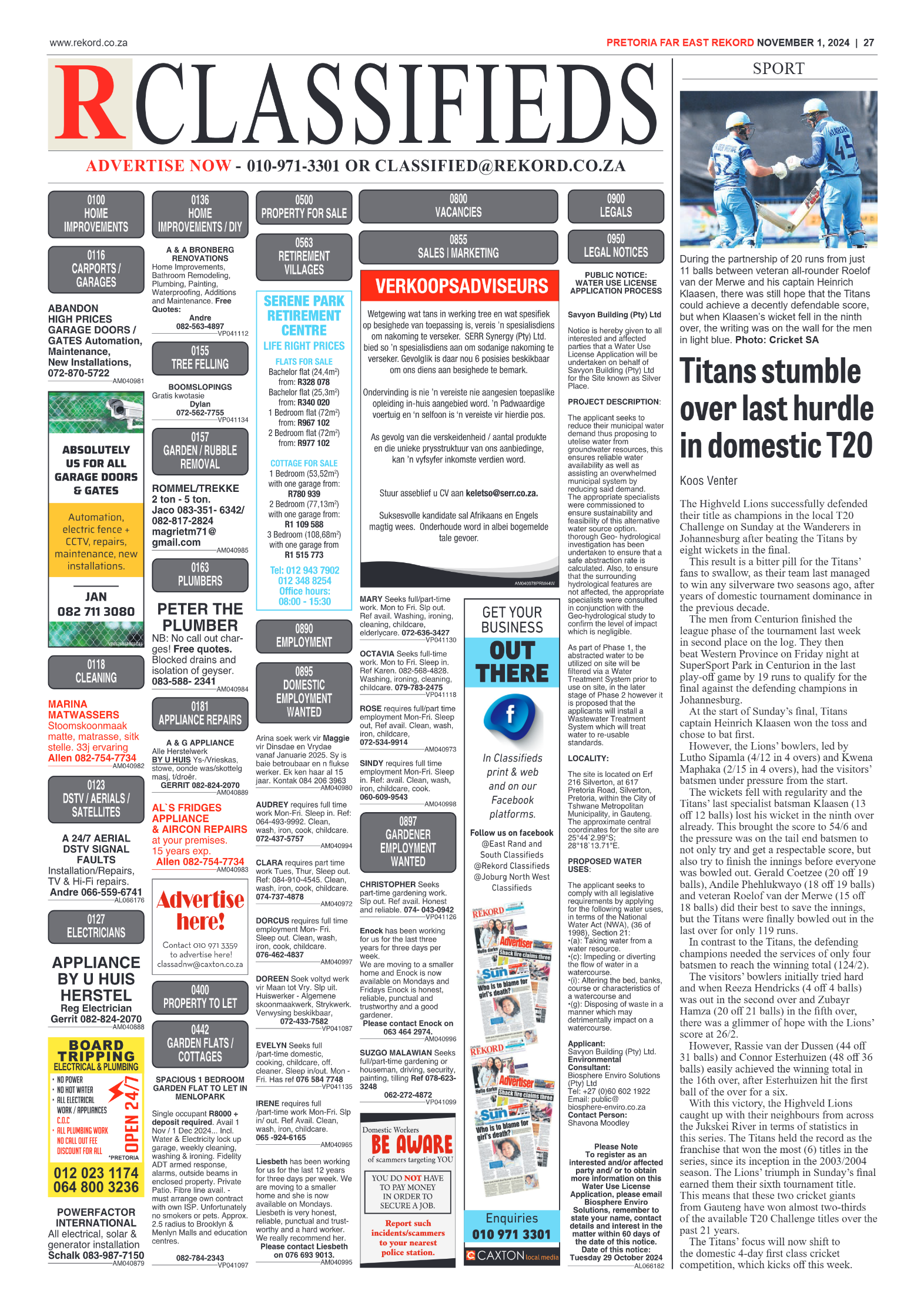 Rekord Far East 1 November 2024 page 18