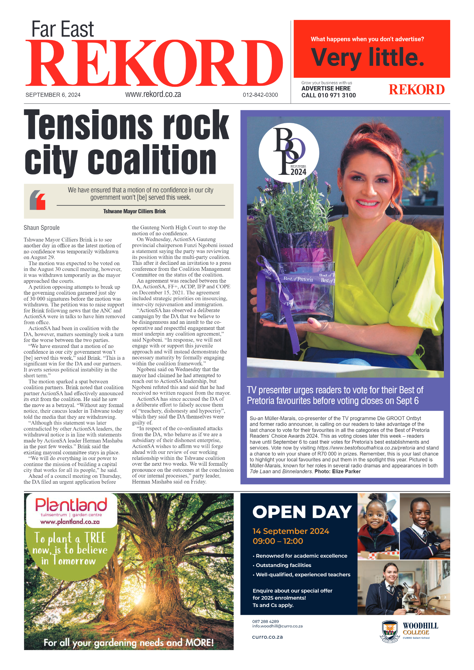 Rekord Far East 6 September 2024 page 1