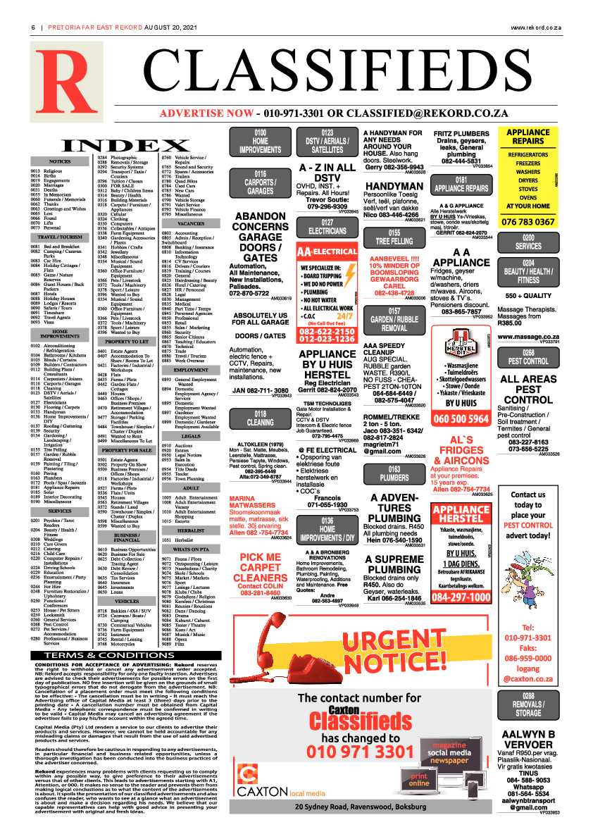 Rekord Far East 20 August 2021 page 6