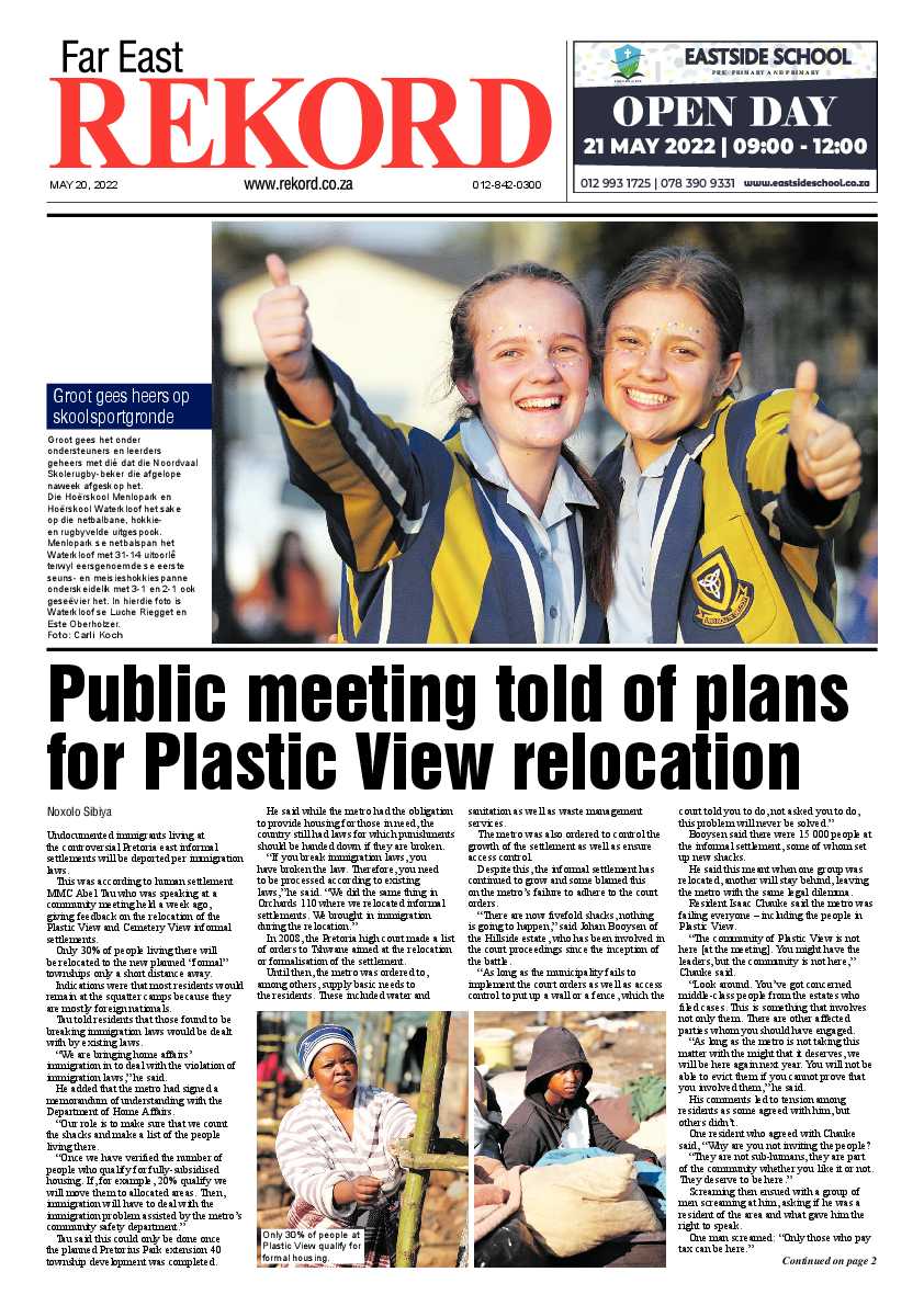 Rekord Far East 20 May 2022 page 1