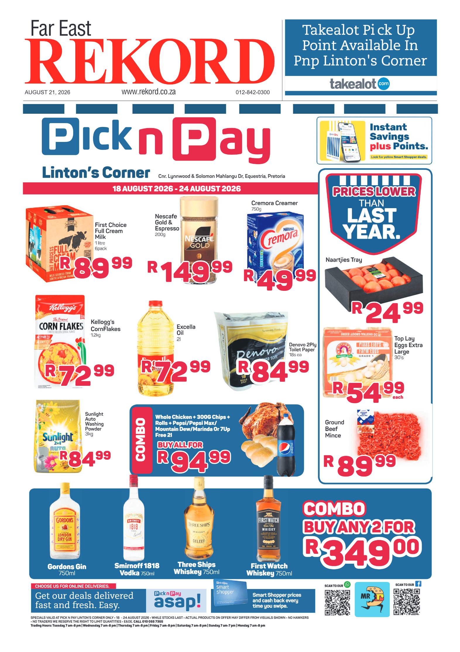 Rekord Far East 21 August 2026 page 1
