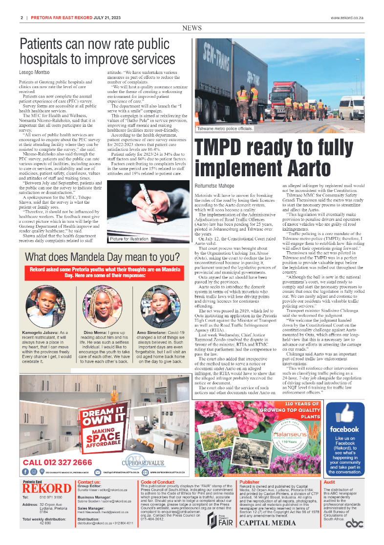 Rekord Far East 21 July 2023 page 2