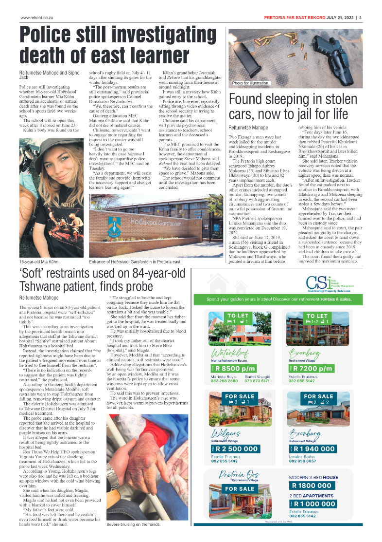 Rekord Far East 21 July 2023 page 3