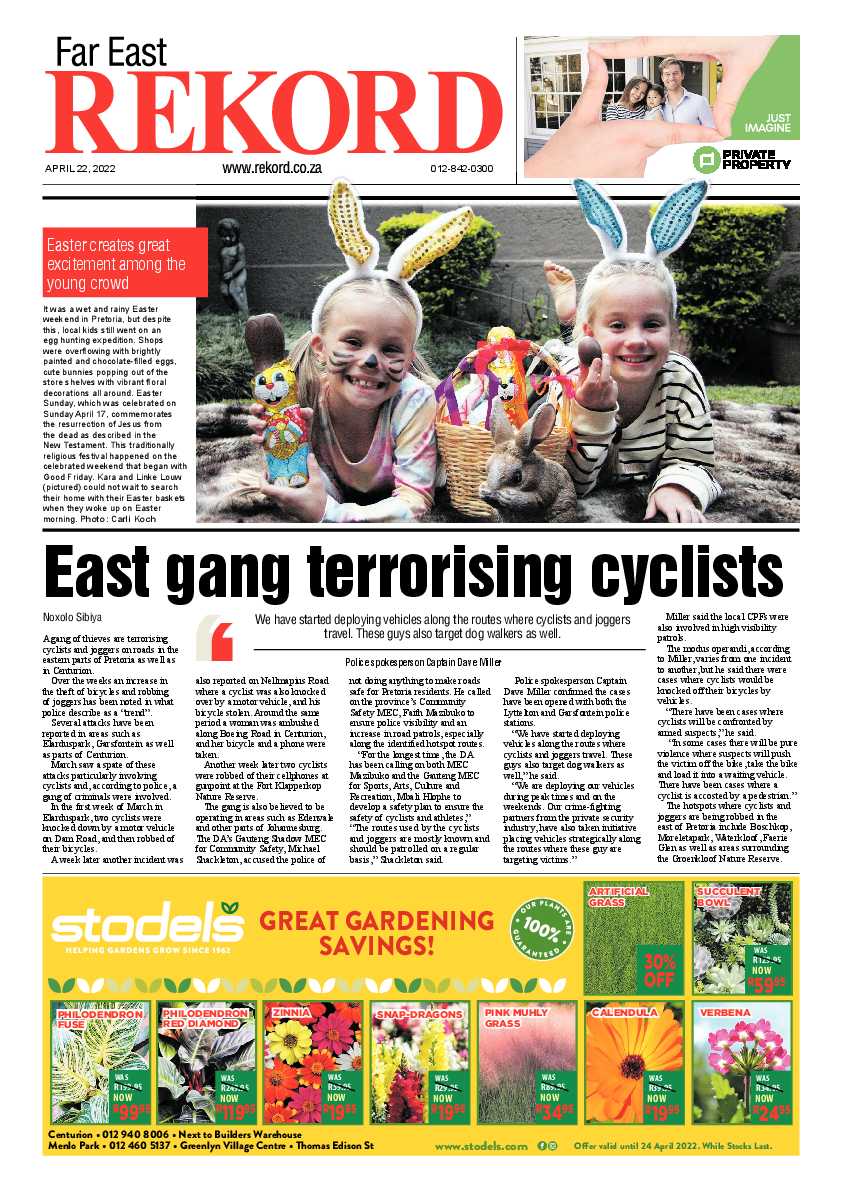 Rekord Far East 22 April 2022 page 1
