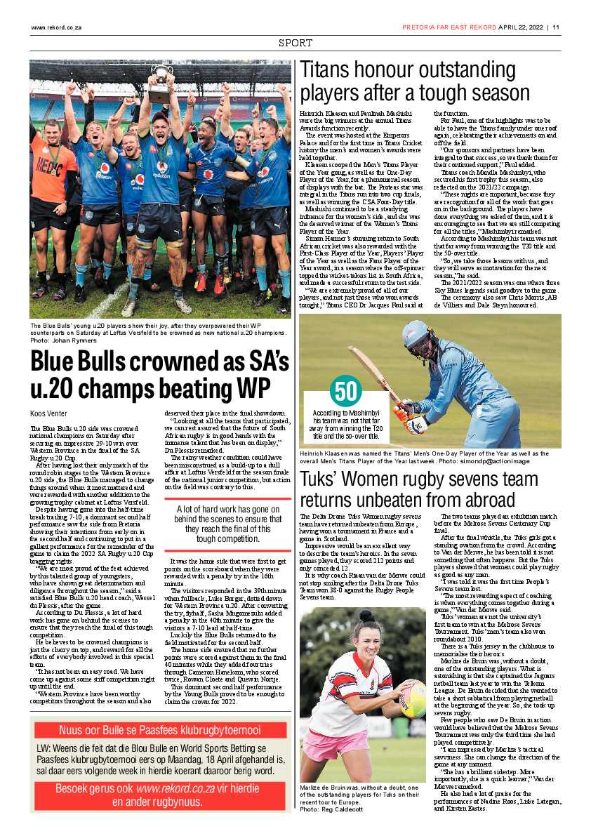 Rekord Far East 22 April 2022 page 11