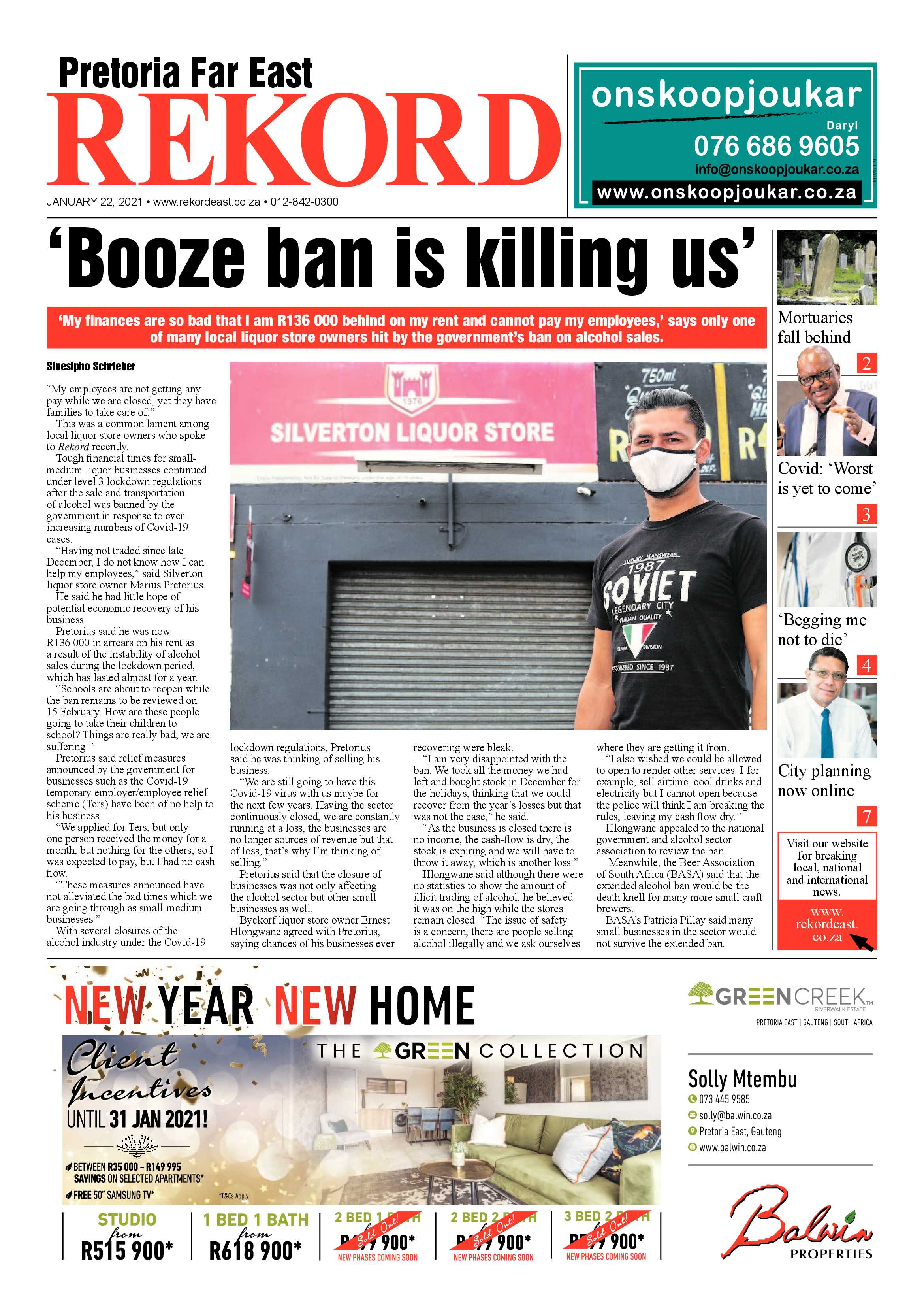 Rekord Far East 22 January 2021 page 1