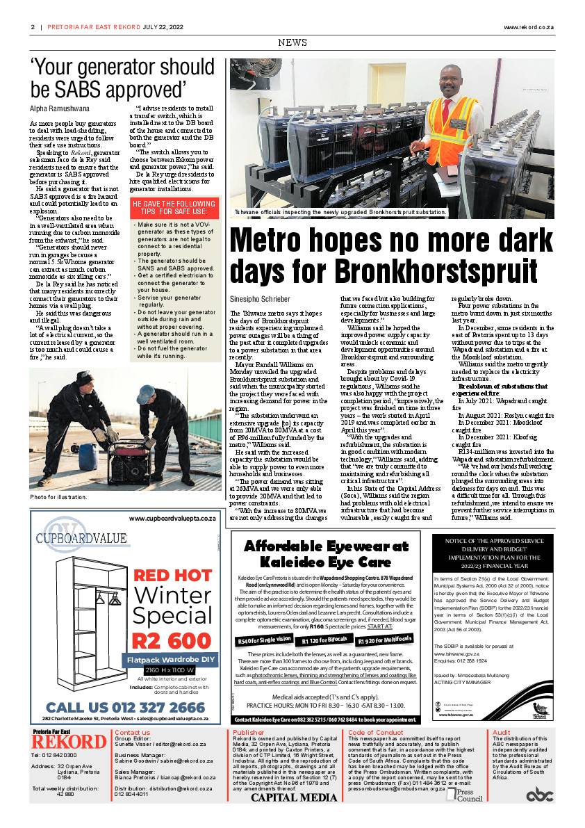 Rekord Far East 22 July 2022 page 2