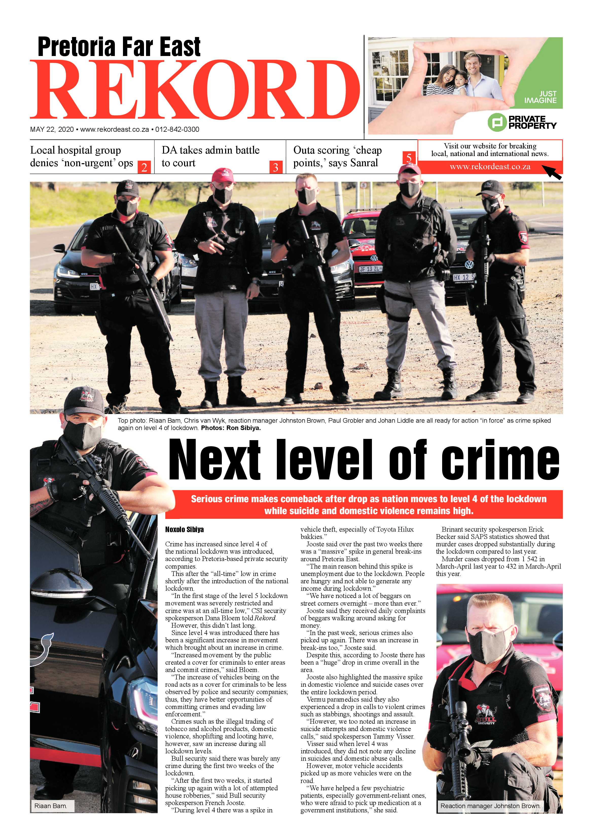 Rekord Far East 22 May 2020 page 1