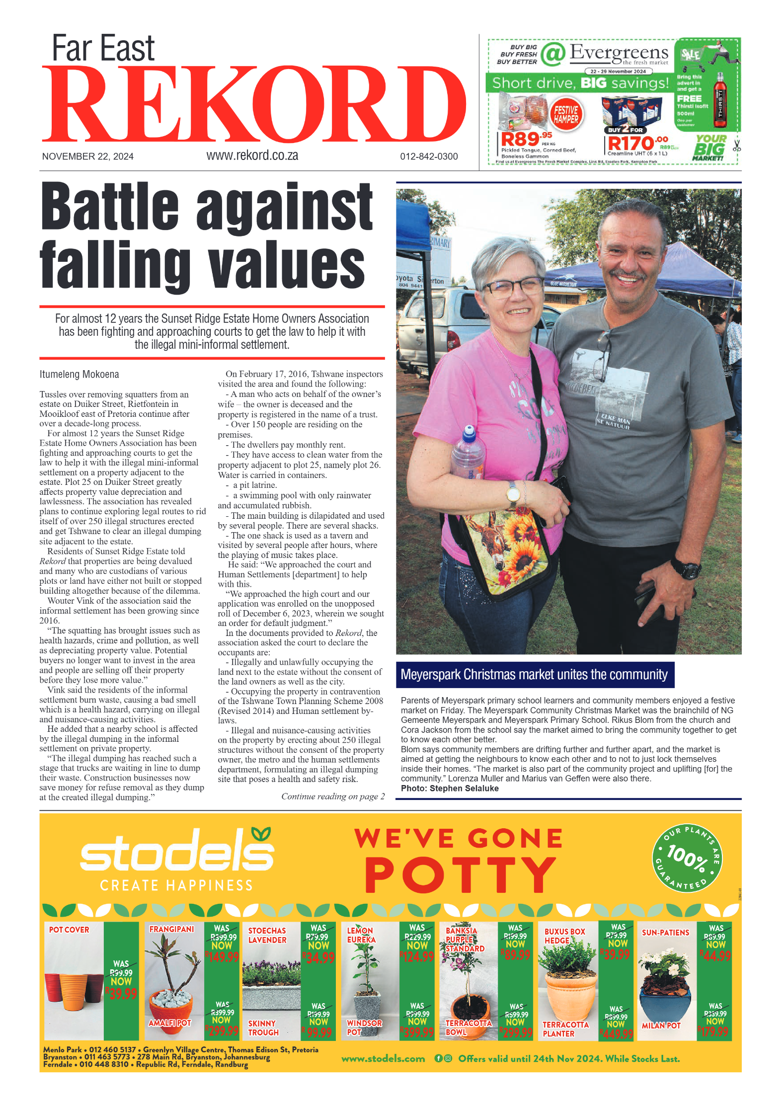 Rekord Far East 22 November 2024 page 1