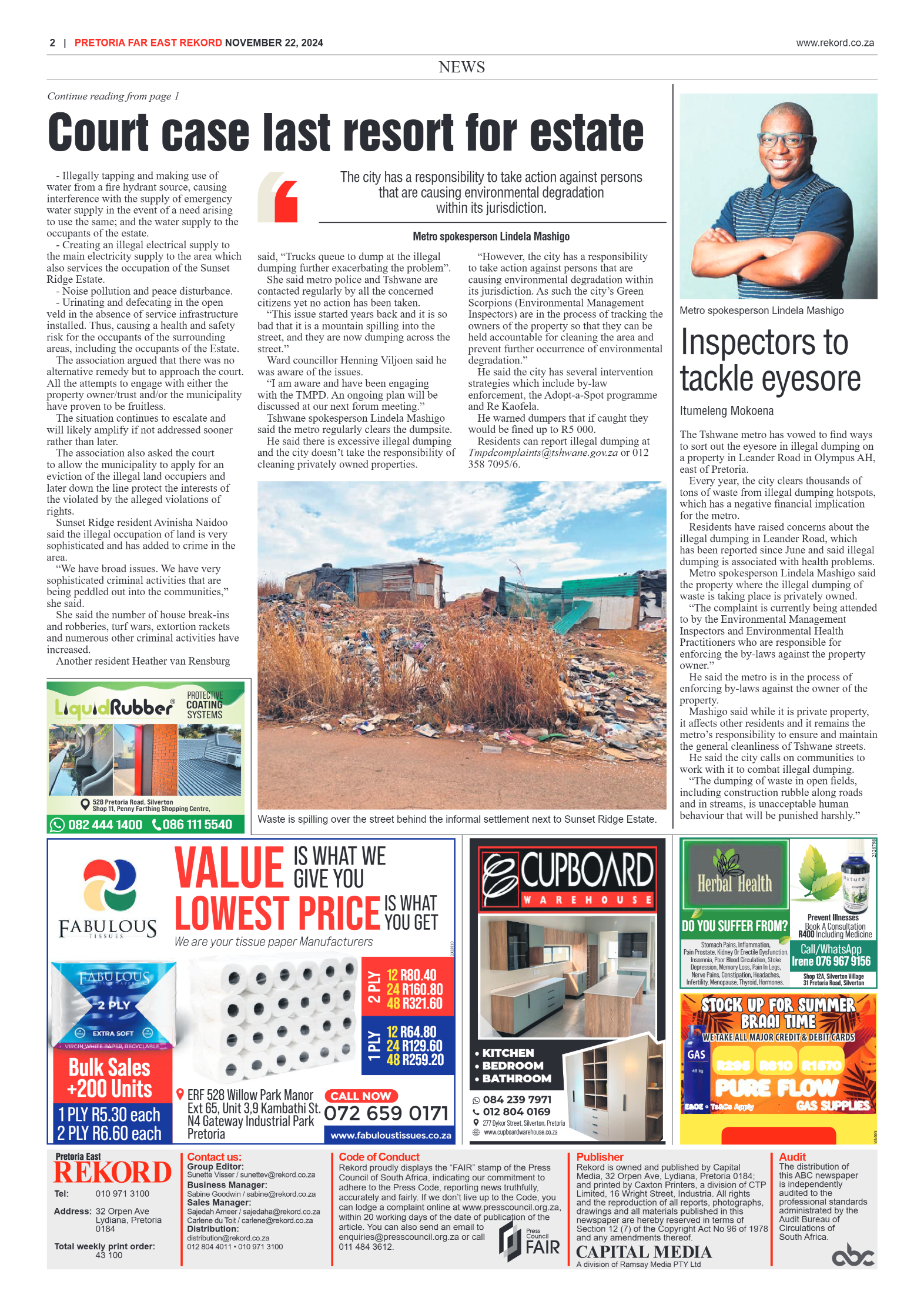 Rekord Far East 22 November 2024 page 2