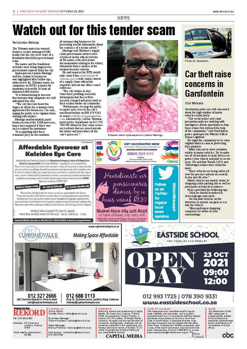 Rekord Far East 22 October 2021 page 2