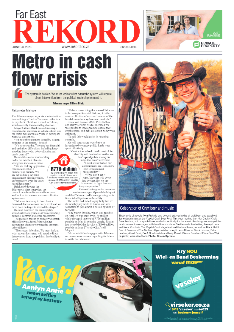 Rekord Far East 23 June 2023 page 1