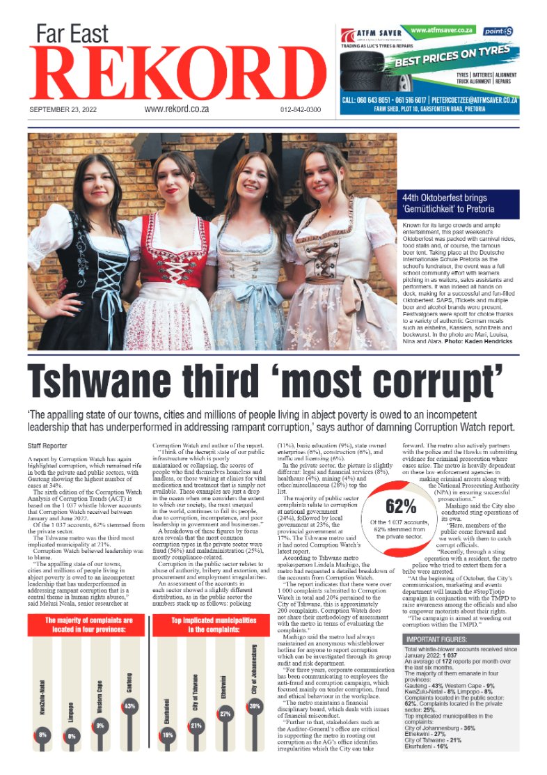 Rekord Far East 23 September 2022 page 1