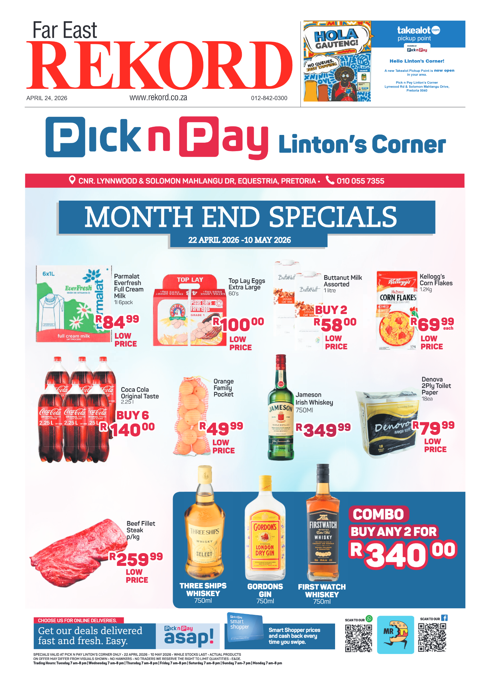 Rekord Far East 24 April 2026 page 1