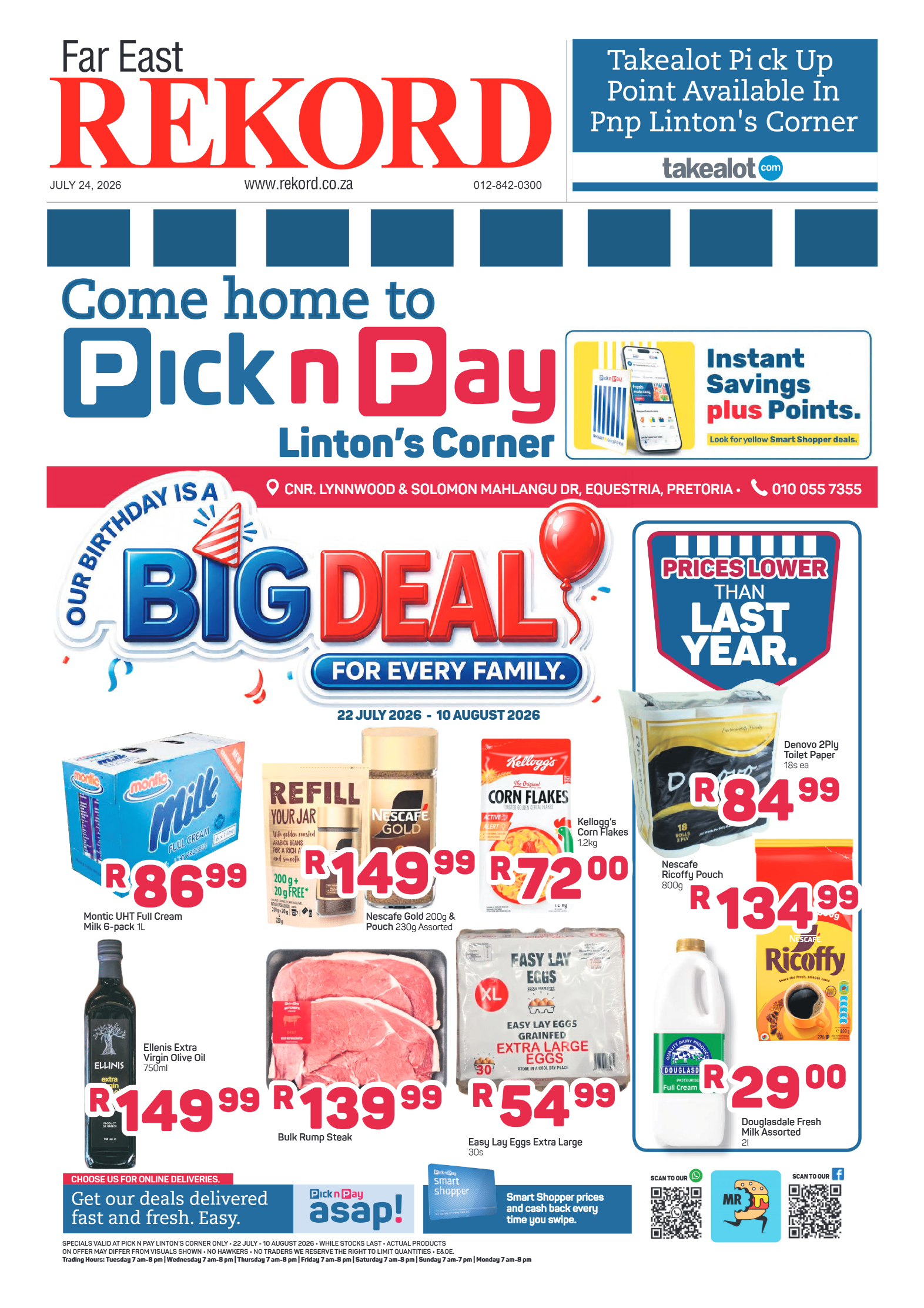 Rekord Far East 24 July 2026 page 1