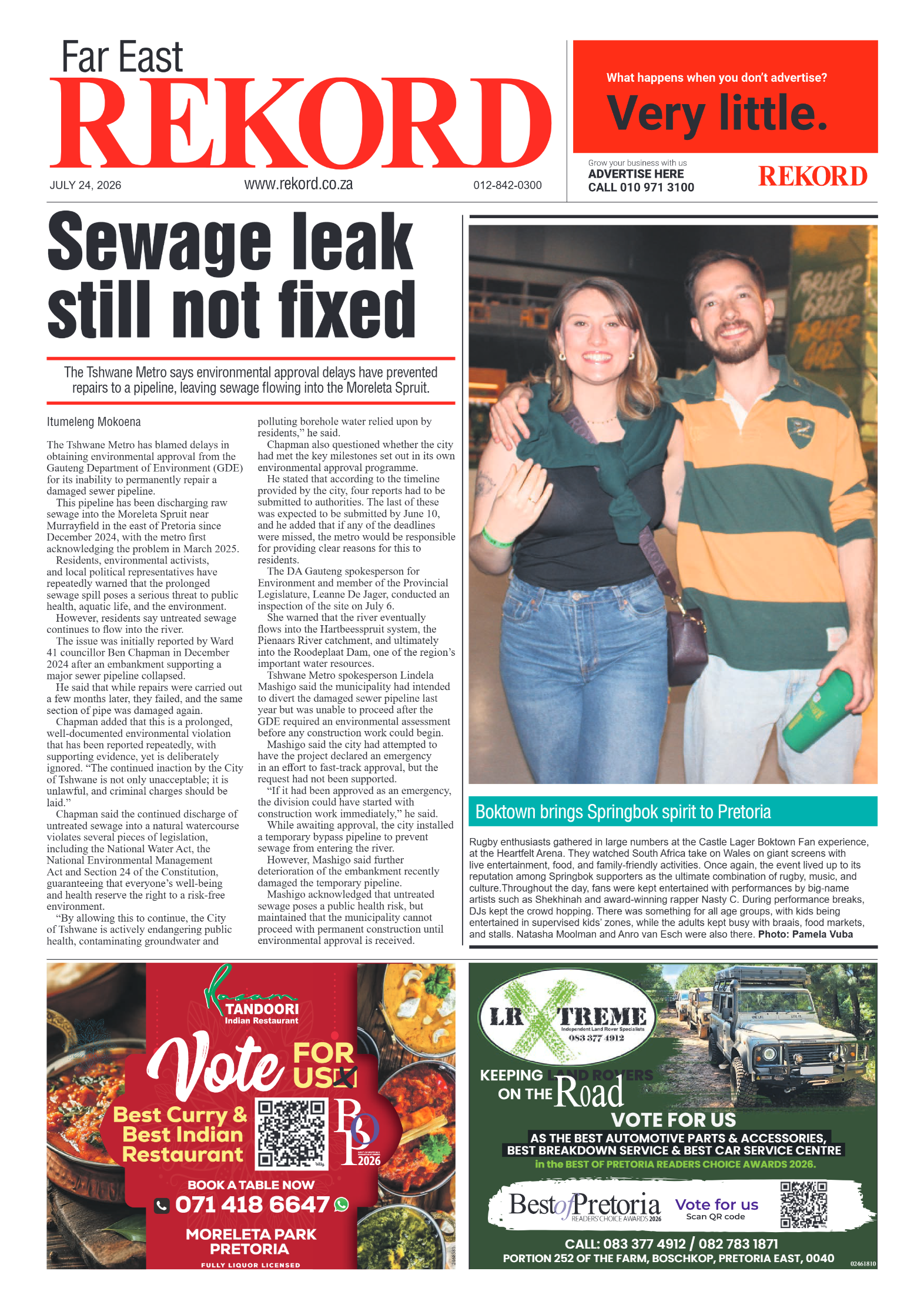 Rekord Far East 24 July 2026 page 5