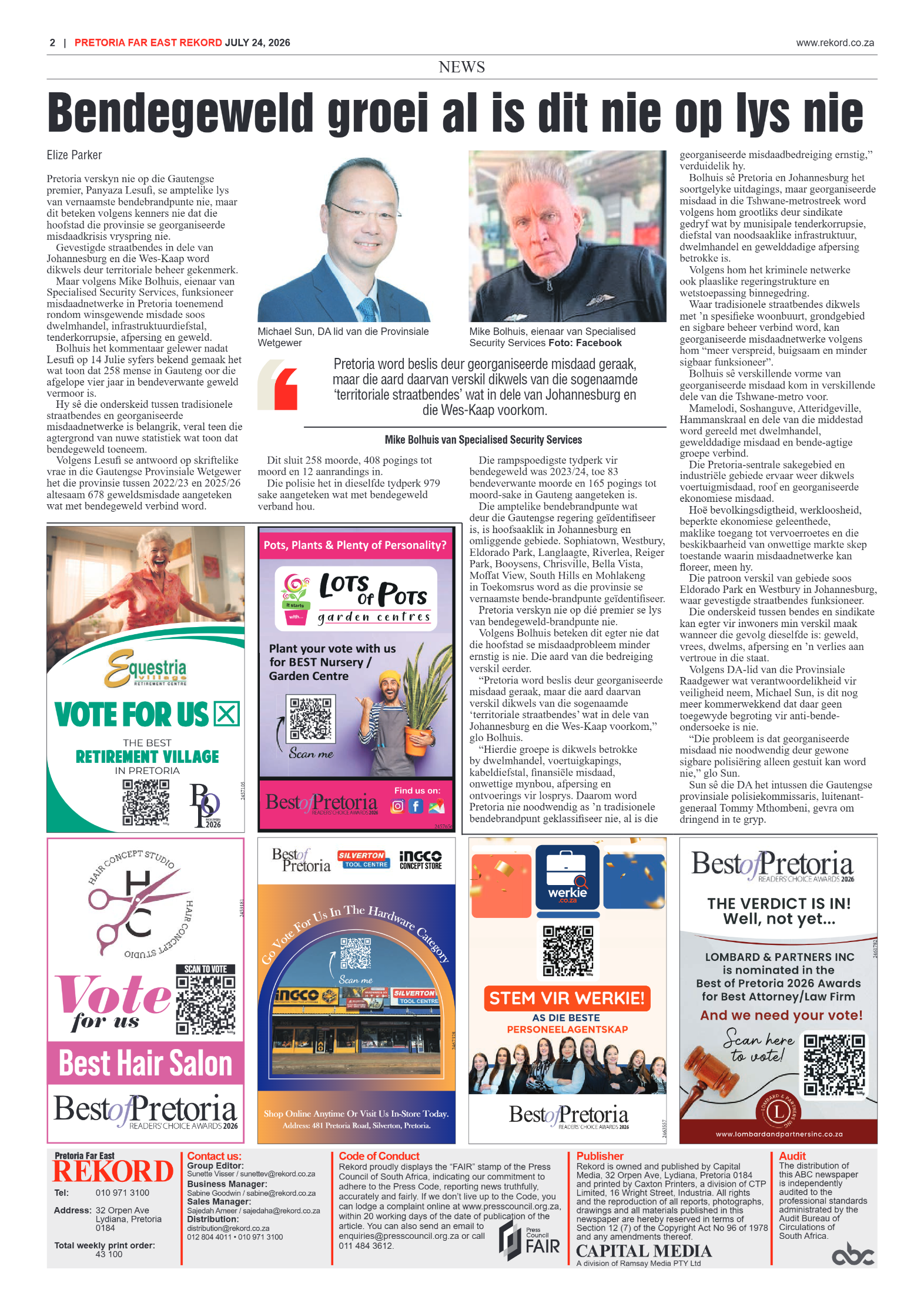 Rekord Far East 24 July 2026 page 6