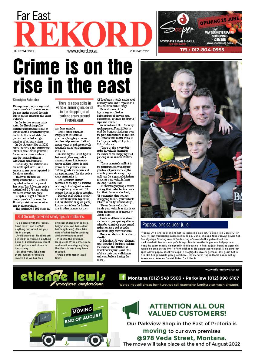 Rekord Far East 24 June 2022 page 1
