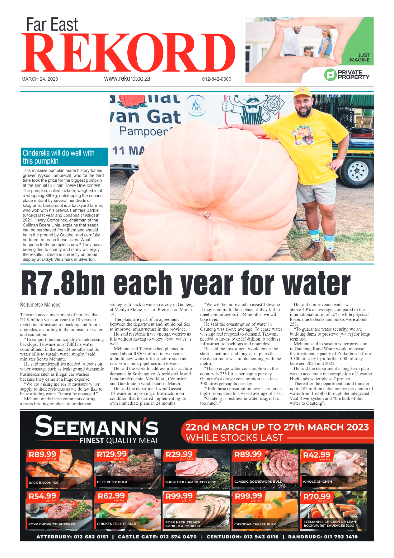 Rekord Far East 24 March 2023 page 1