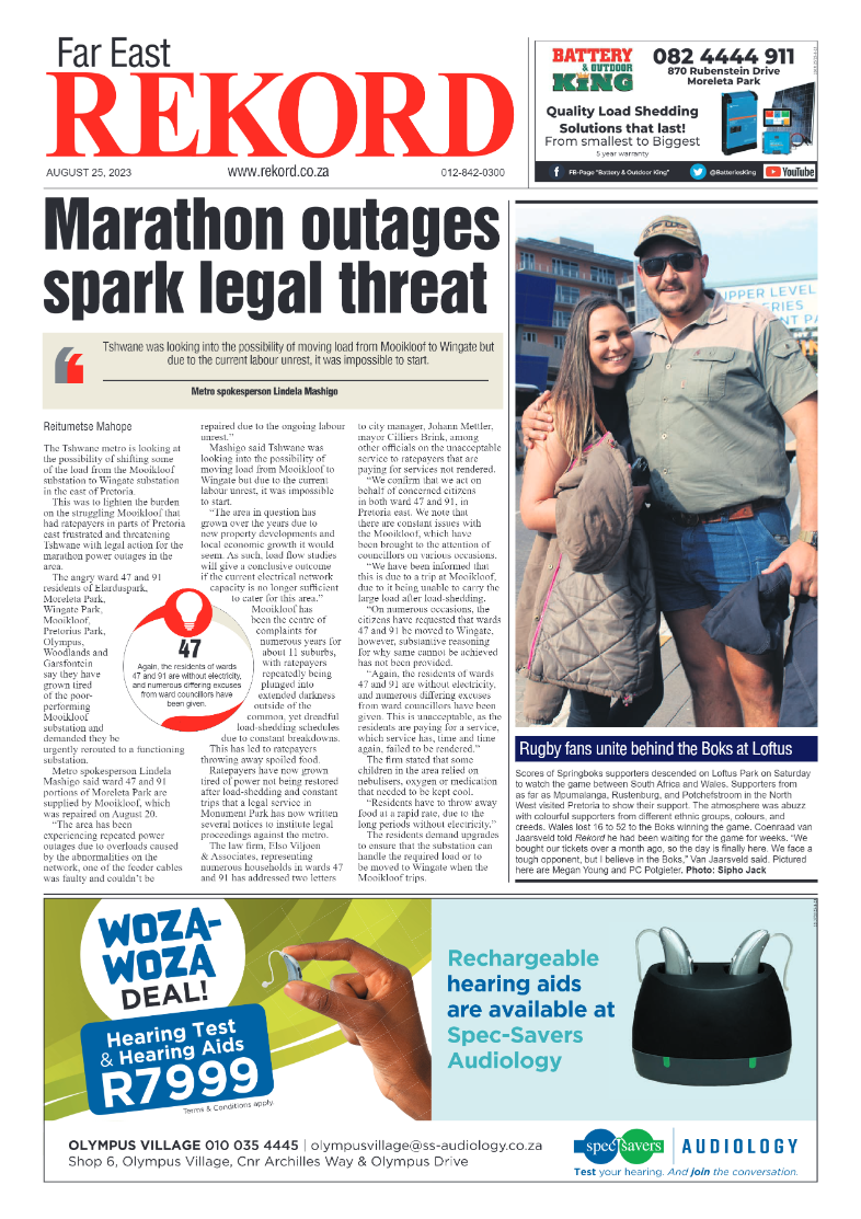 Rekord Far East 25 August 2023 page 1