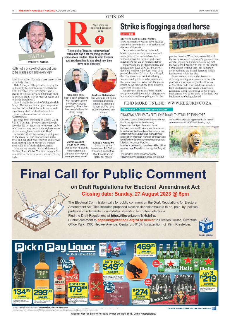 Rekord Far East 25 August 2023 page 8