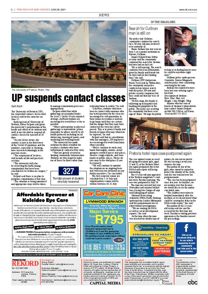 Rekord Far East 25 June 2021 page 2