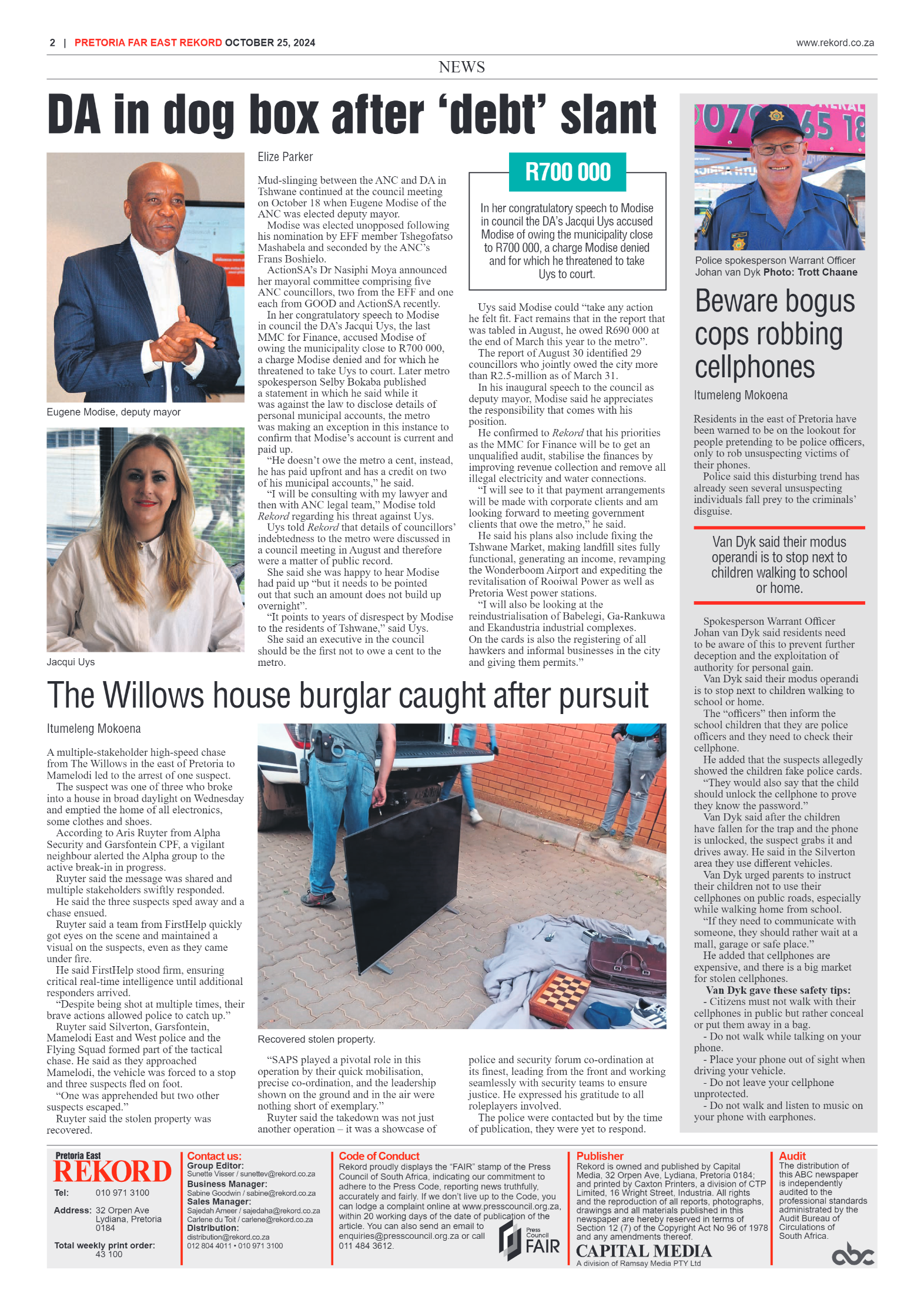 Rekord Far East 25 October 2024 page 2