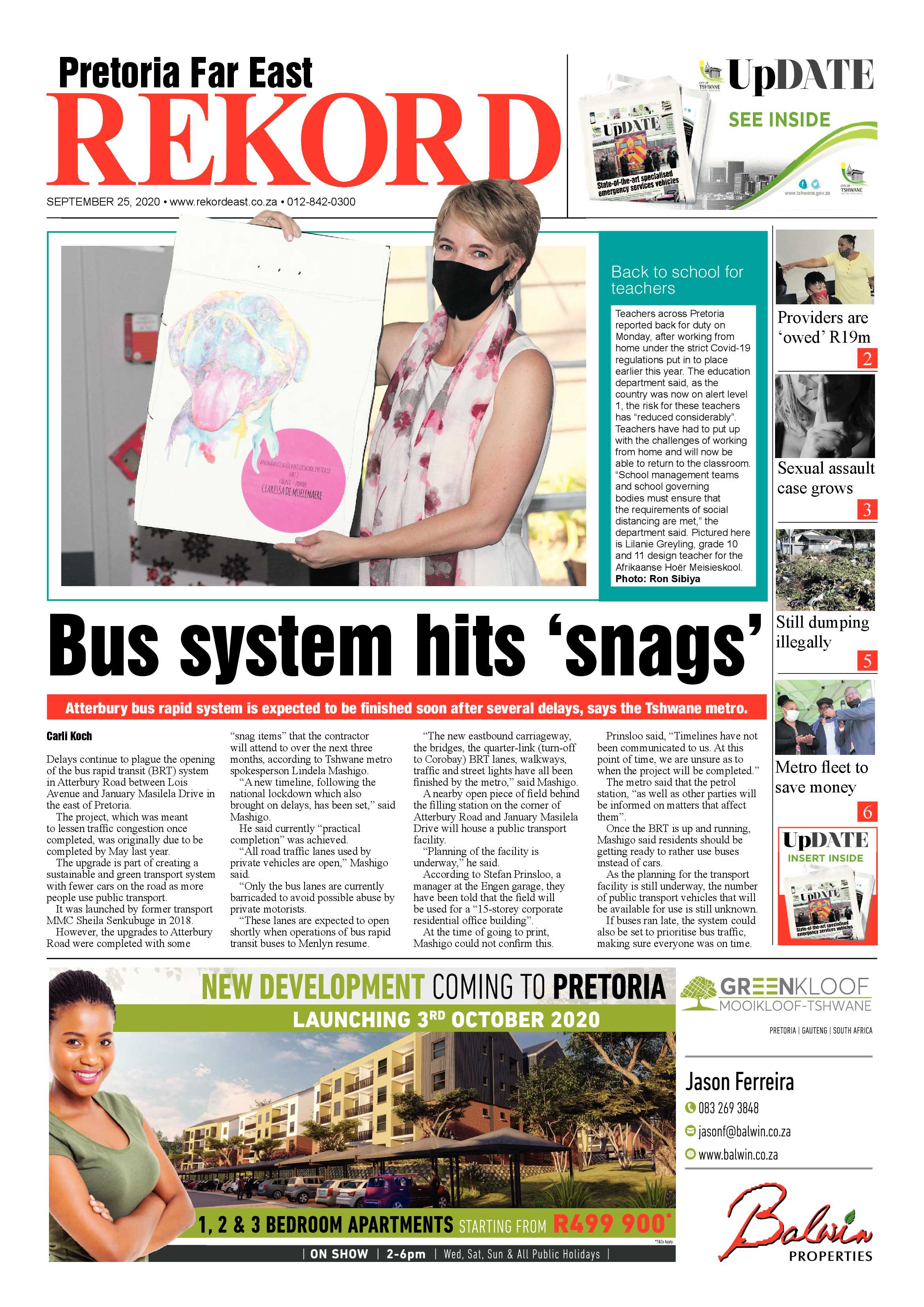 Rekord Far East 25 September 2020 page 1