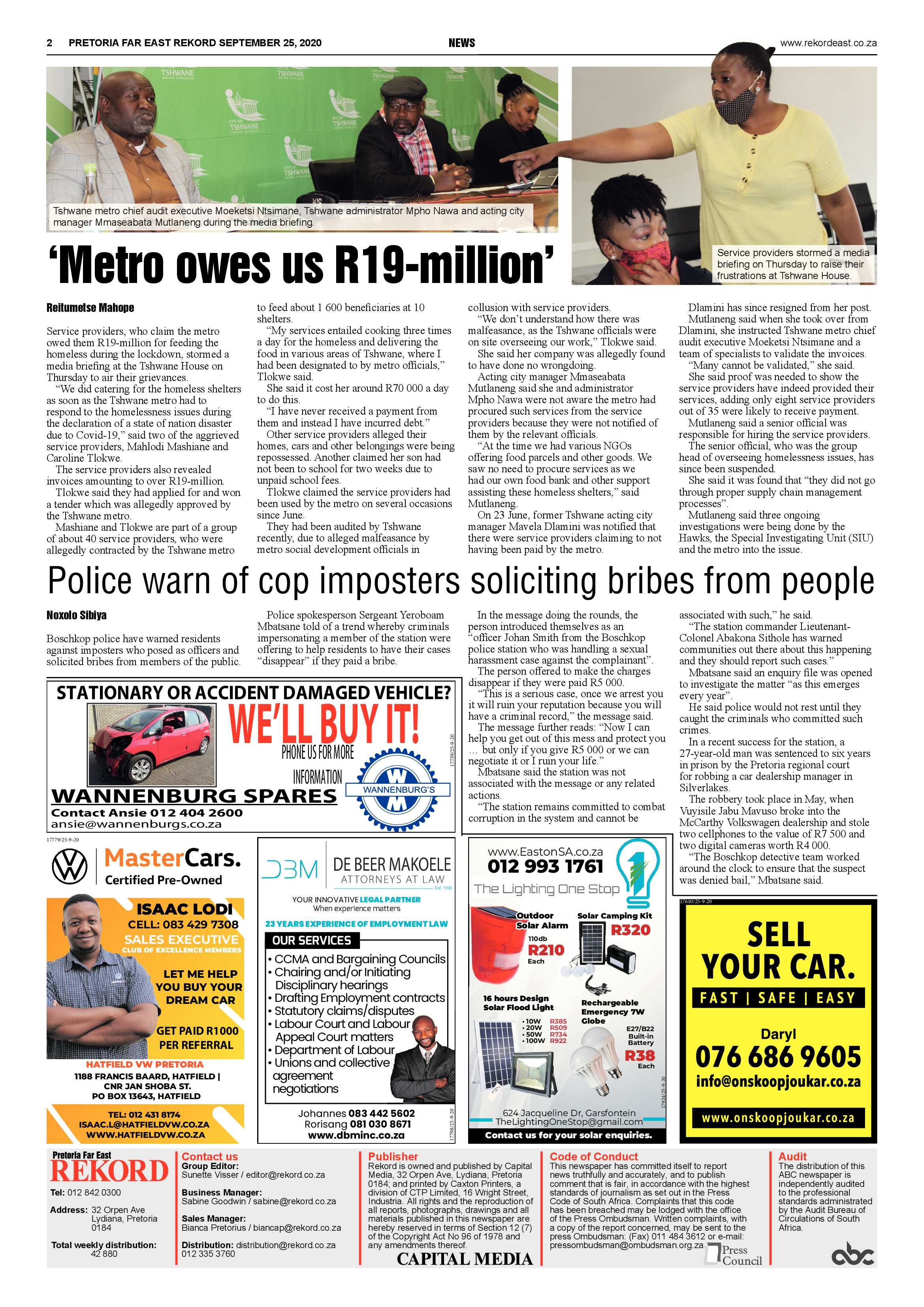 Rekord Far East 25 September 2020 page 2