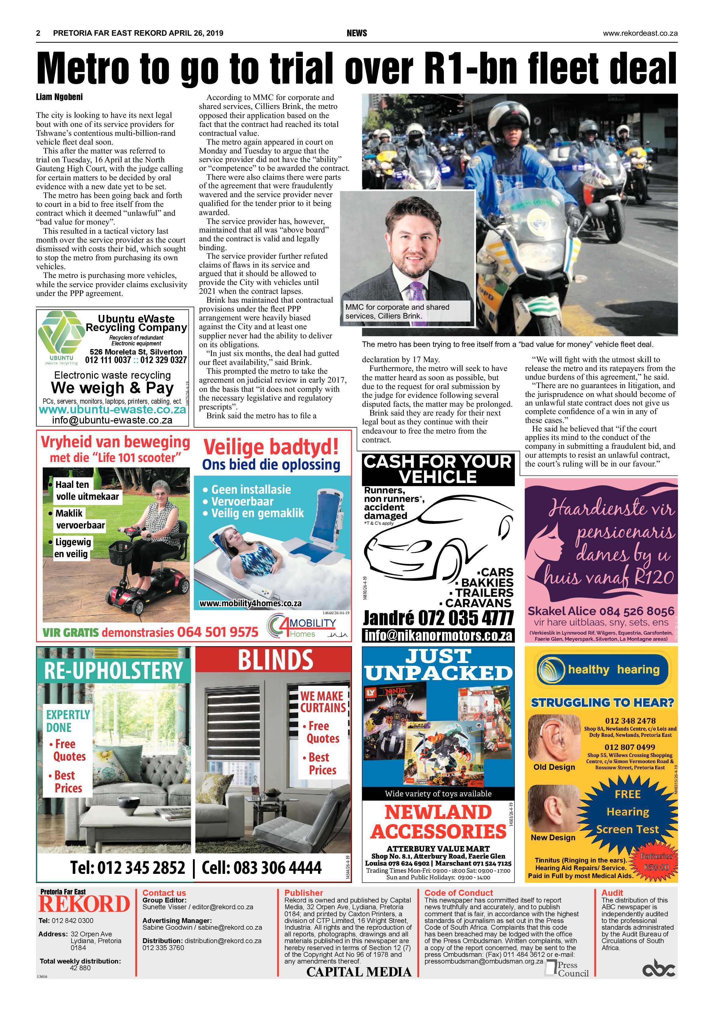 Rekord Far East 26 April 2019 page 2
