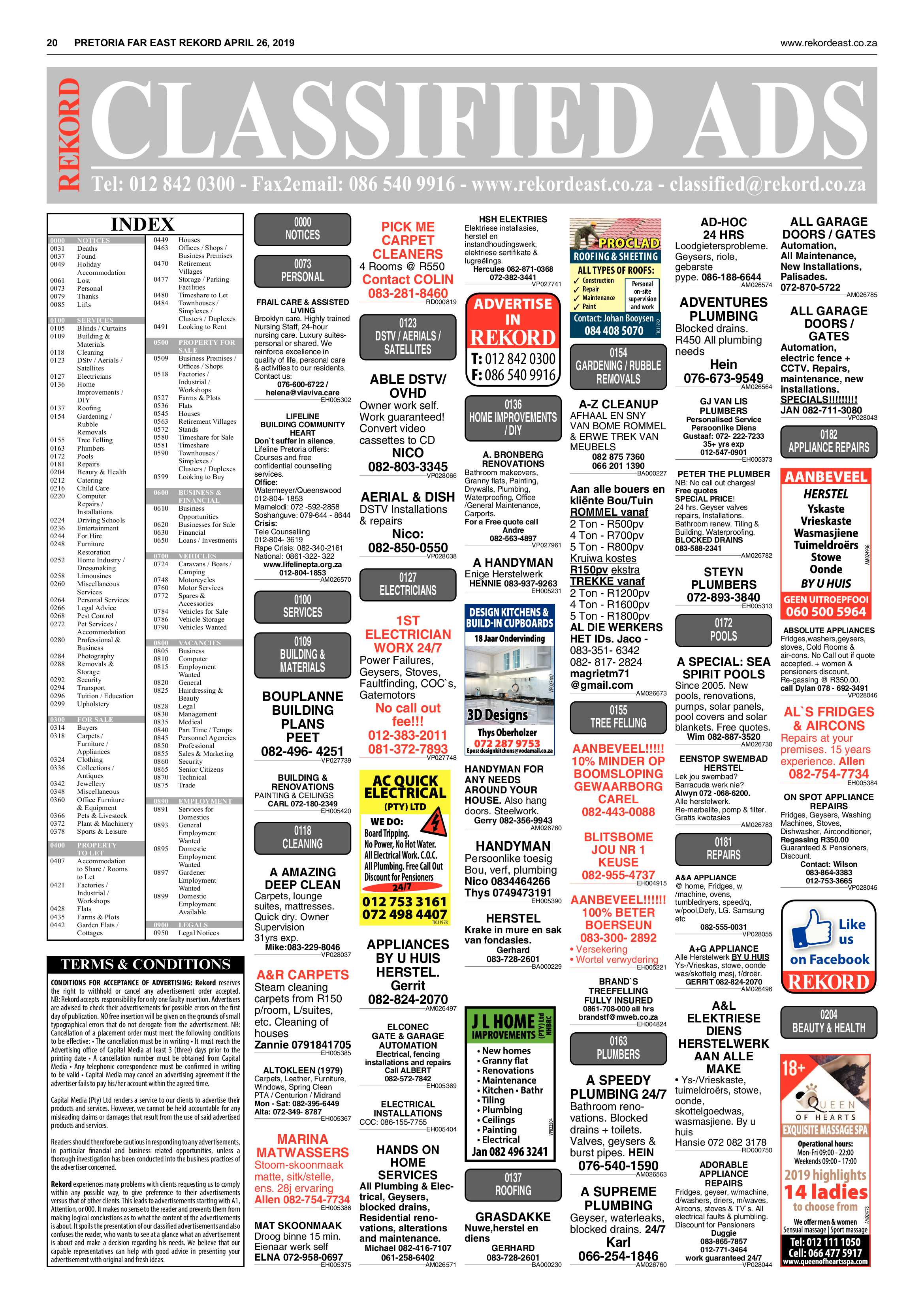 Rekord Far East 26 April 2019 page 20