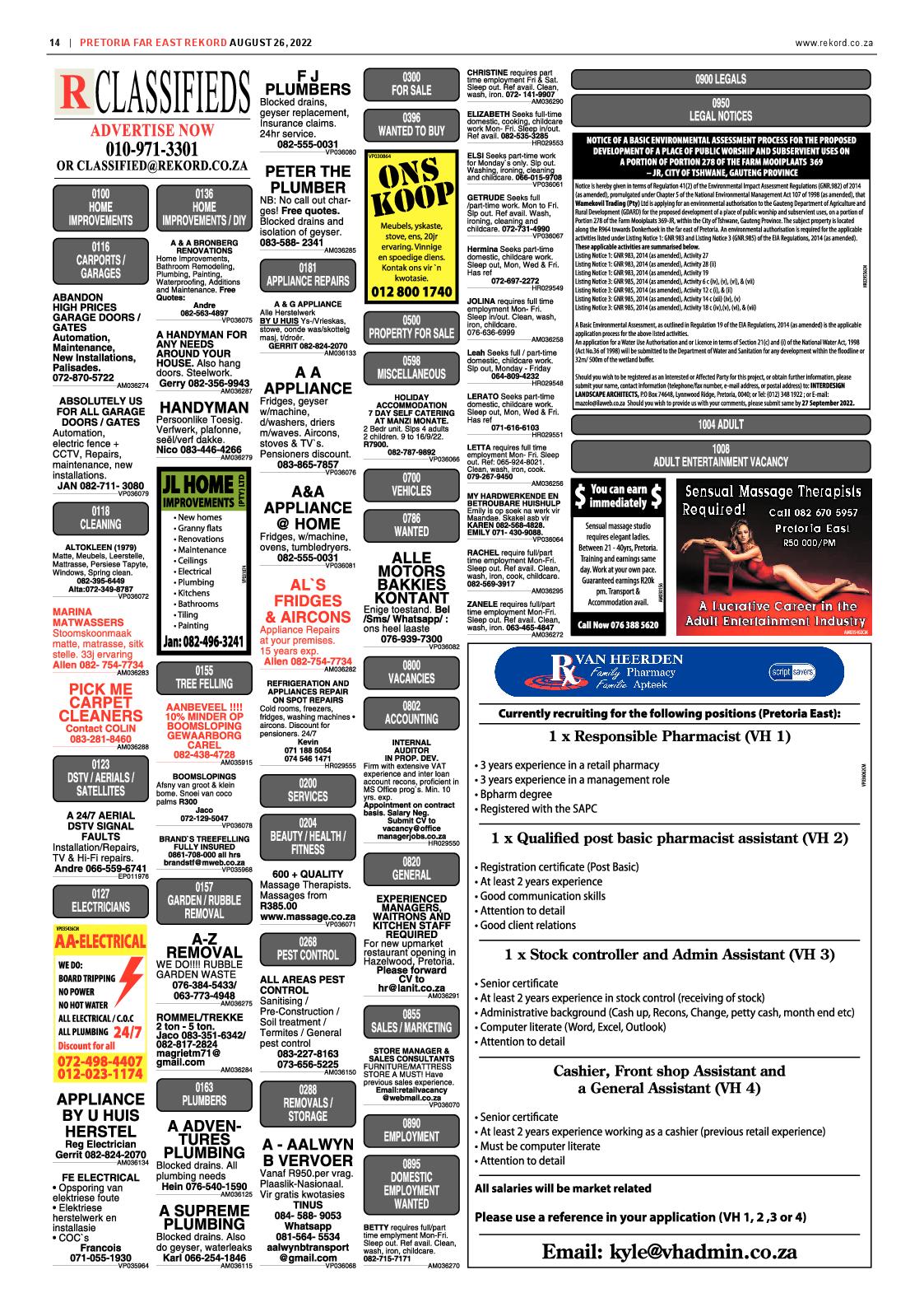 Rekord Far East 26 August 2022 page 14