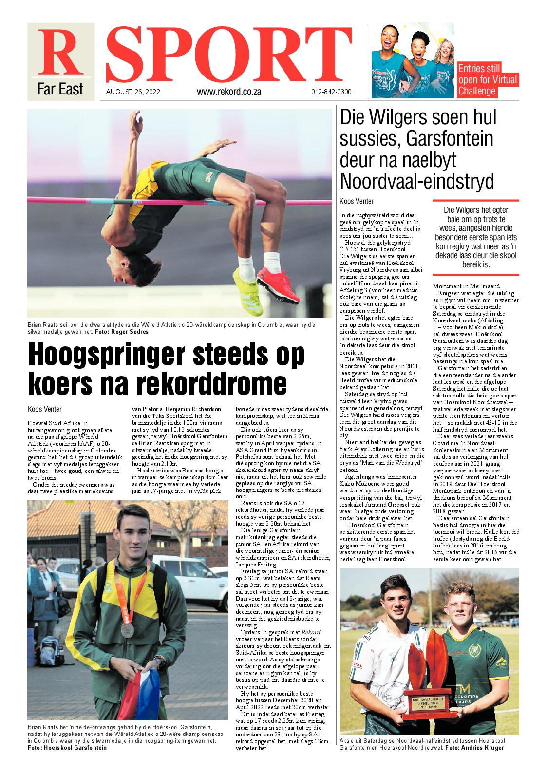 Rekord Far East 26 August 2022 page 16