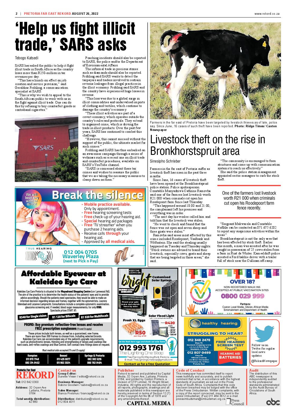 Rekord Far East 26 August 2022 page 2