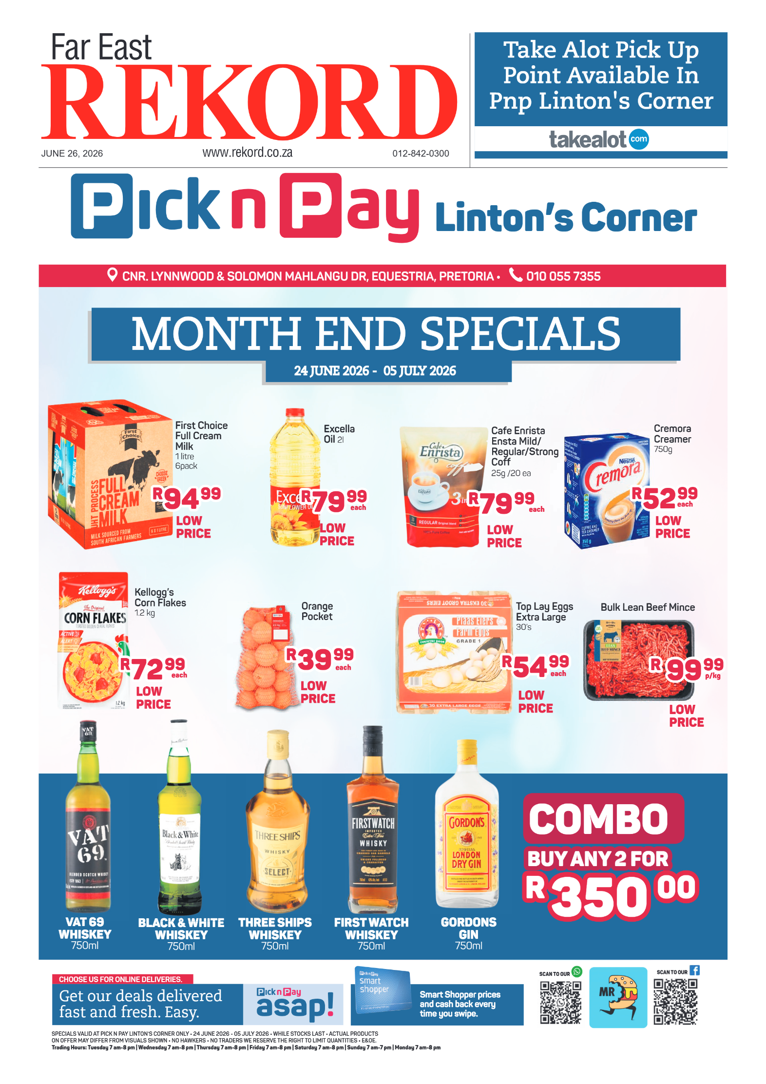 Rekord Far East 26 June 2026 page 1