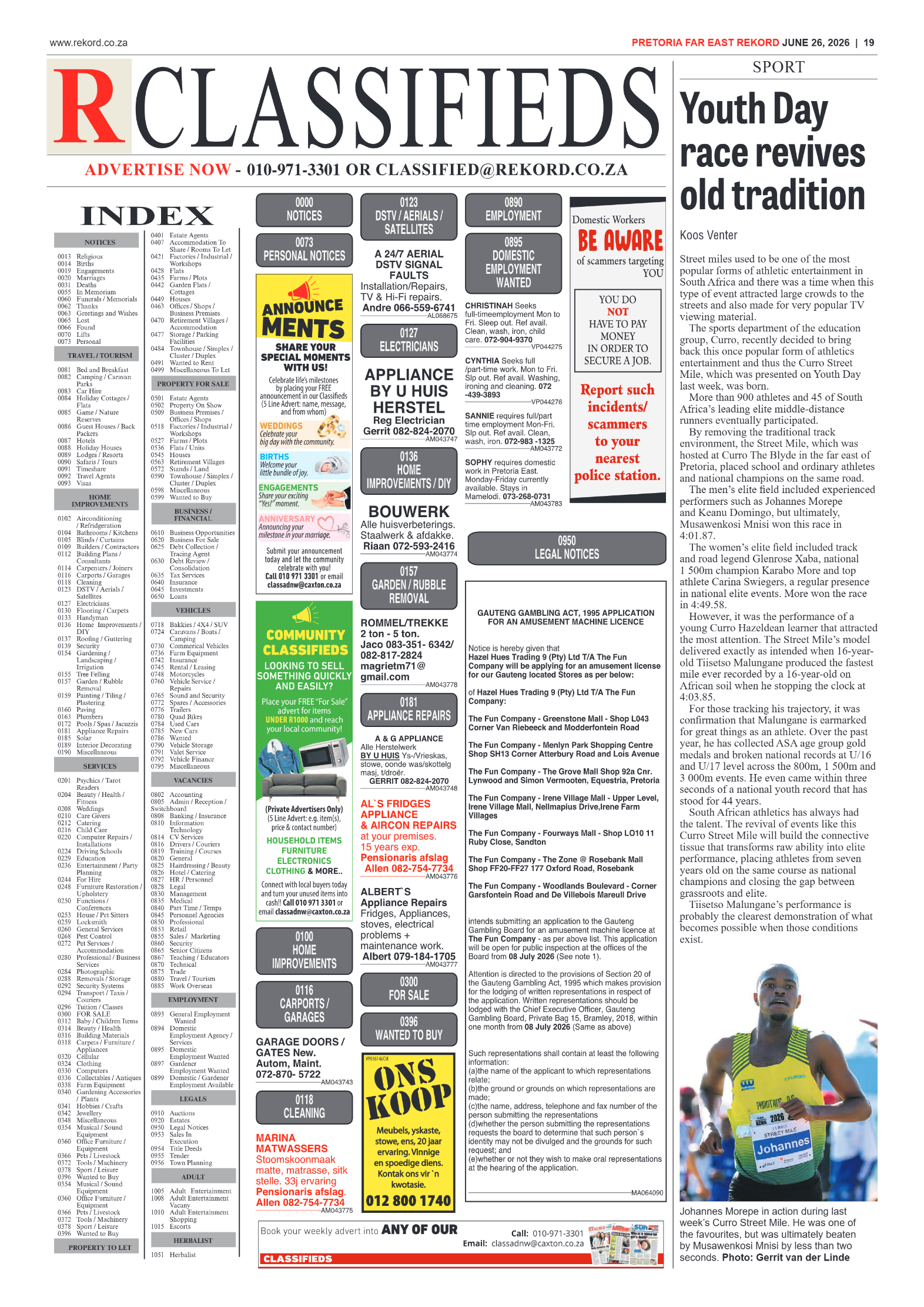 Rekord Far East 26 June 2026 page 13