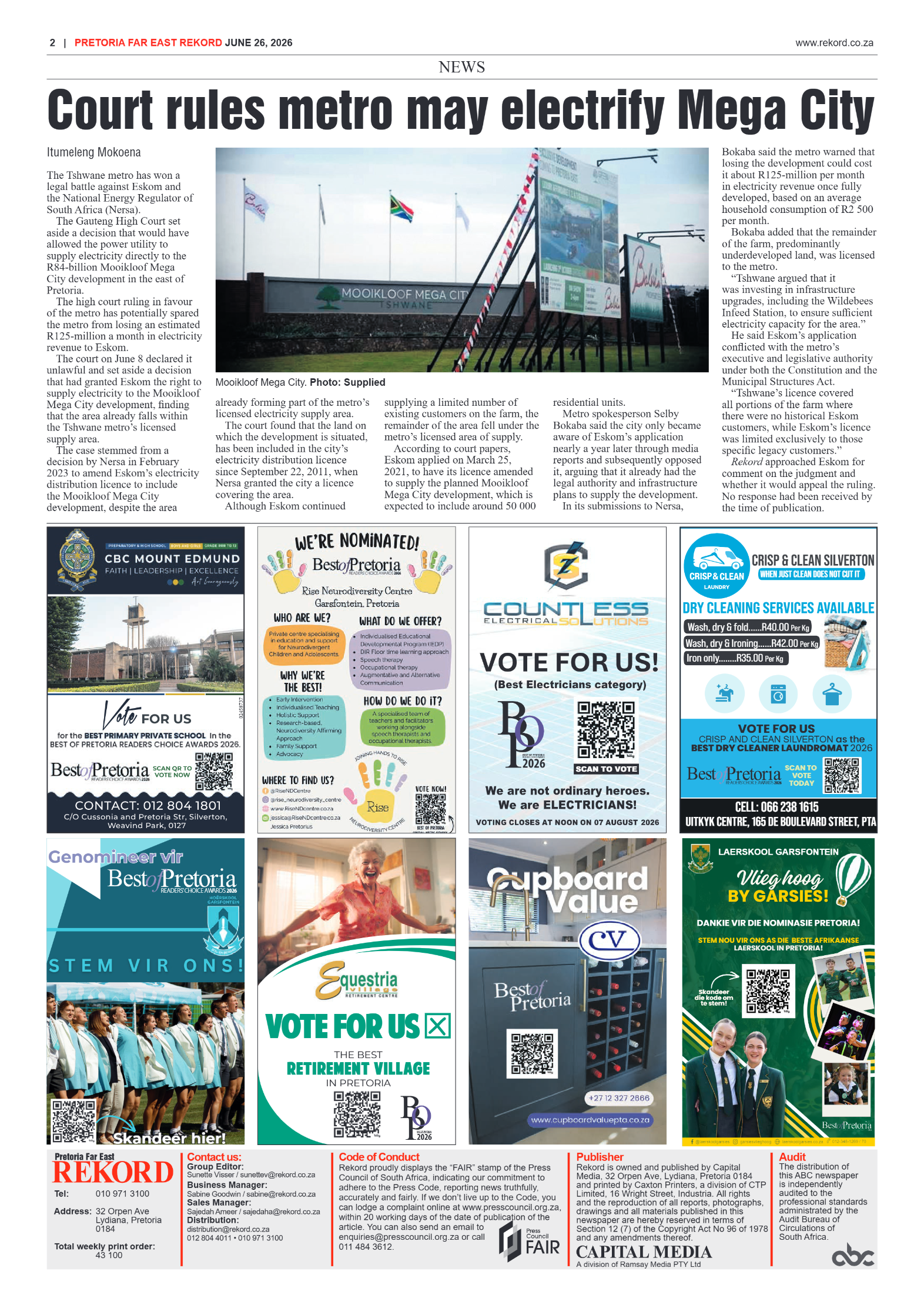 Rekord Far East 26 June 2026 page 4