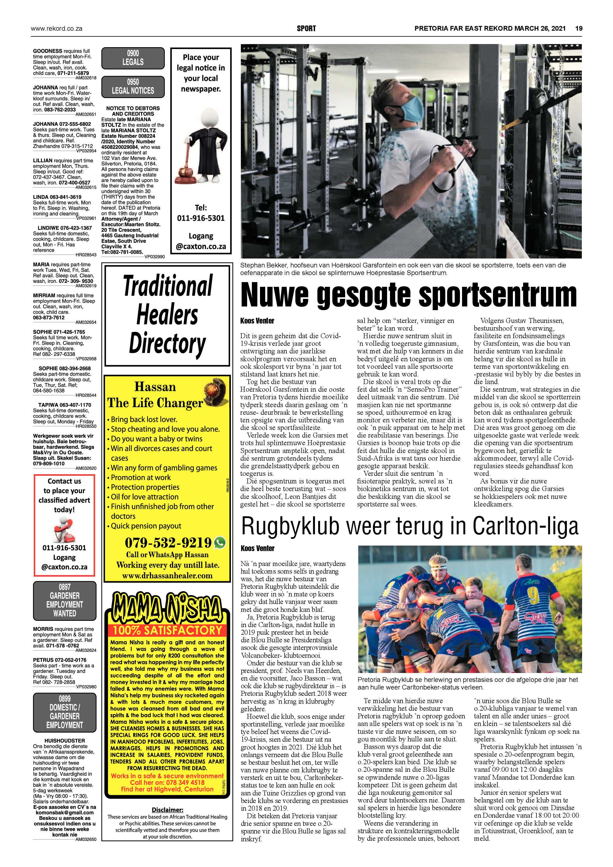 Rekord Far East 26 March 2021 page 19