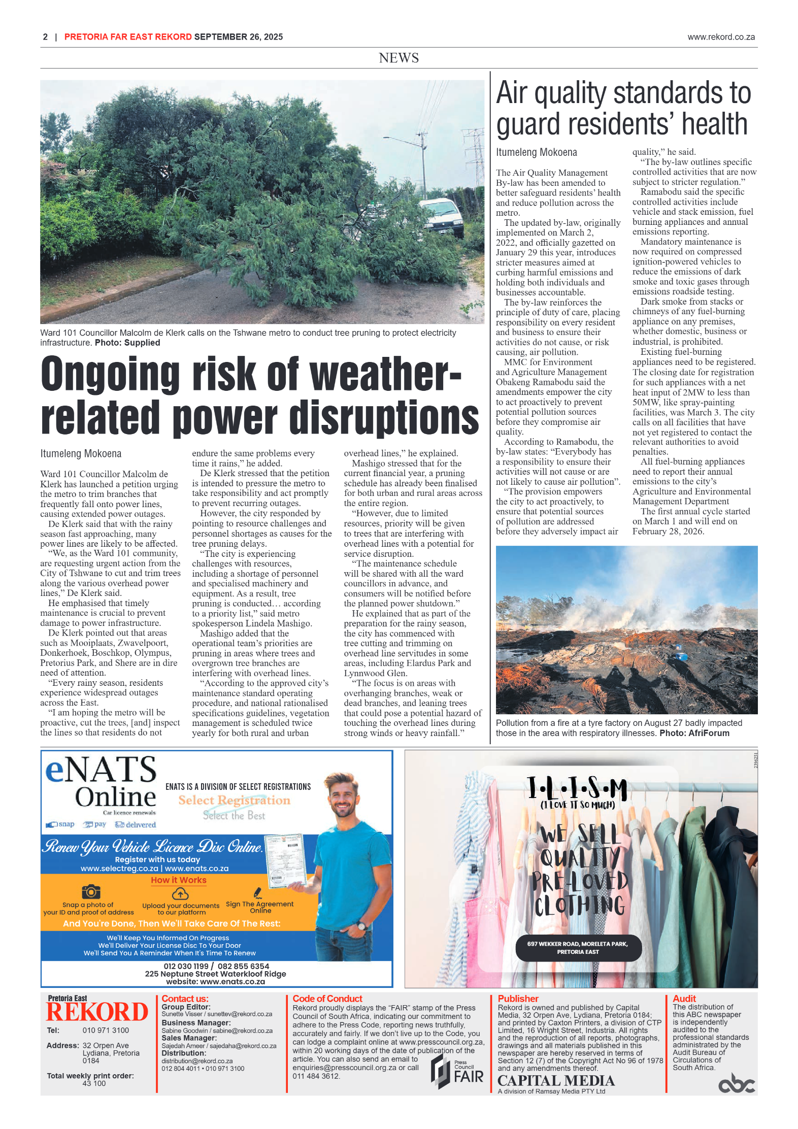 Rekord Far East 26 September 2025 page 2